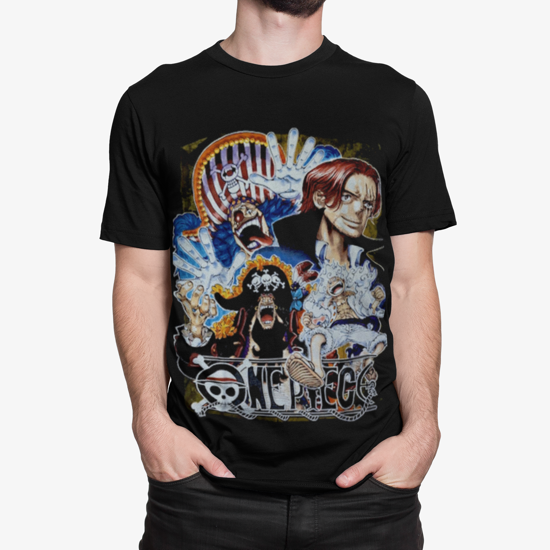 Polera One Piece Los 4 Emperadores