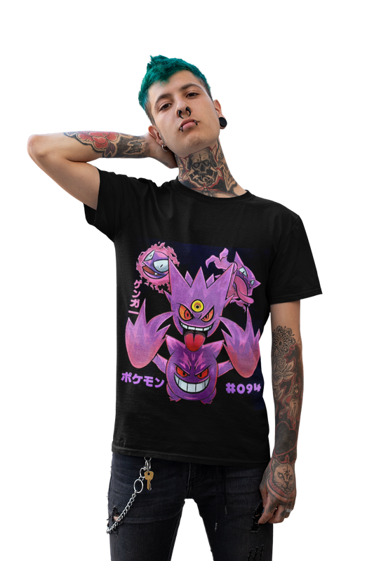 polera pokemon gengar evolucion