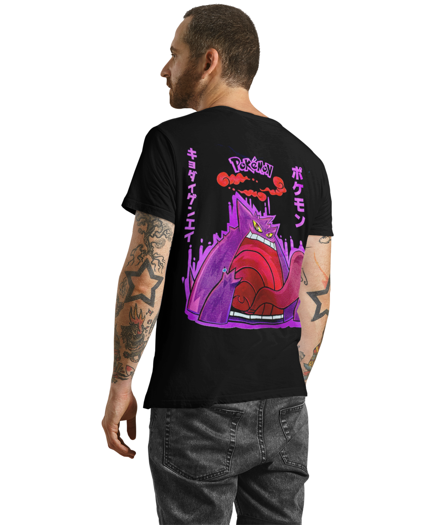 polera pokemon gengar evolucion