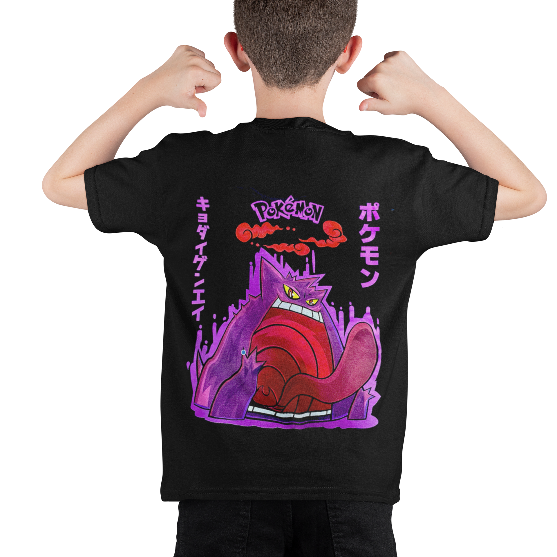 polera pokemon gengar evolucion