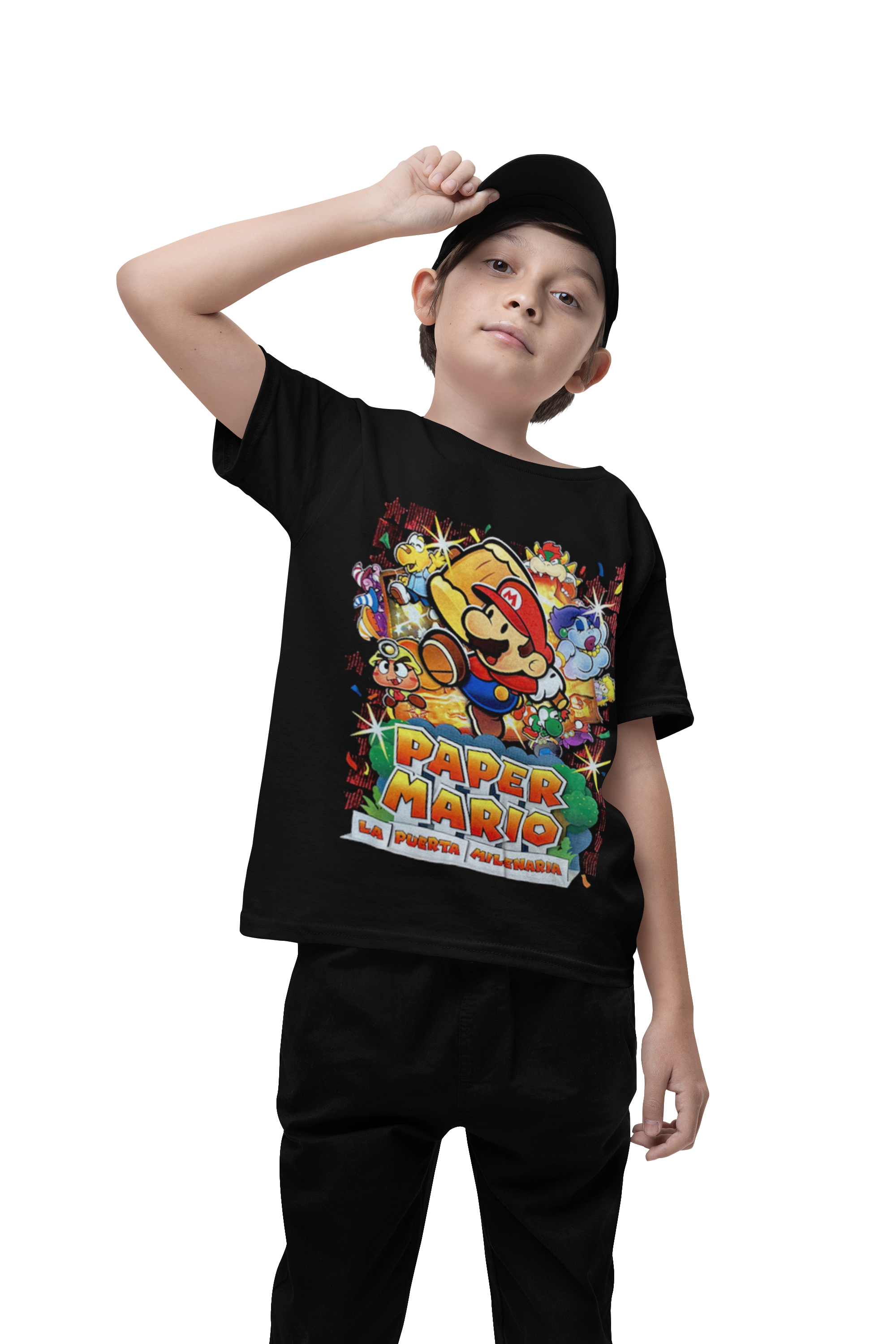 Polera Mario Paper