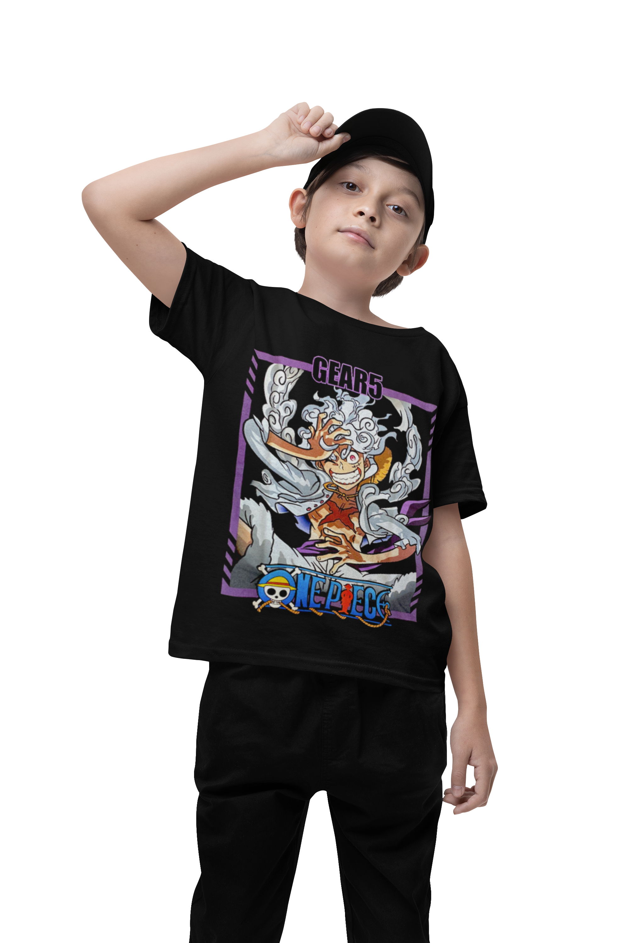 Polera Gear 5 luffy evolucion