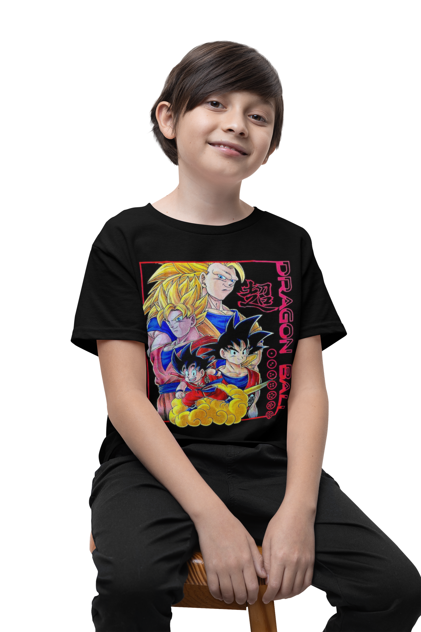 Polera Goku Fases
