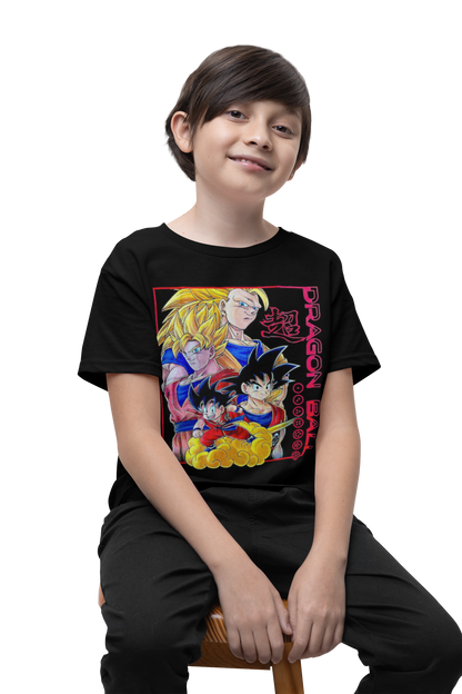 Polera Goku Fases