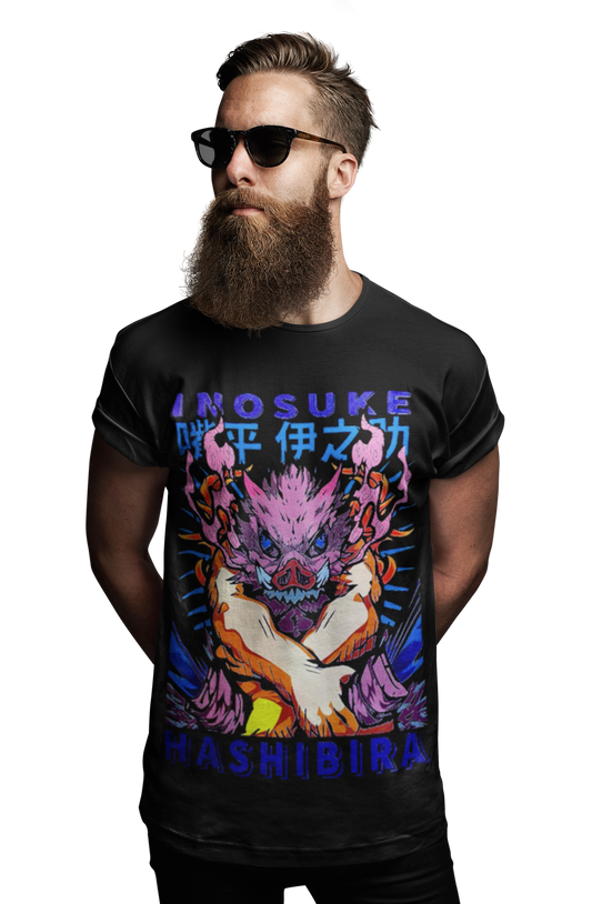 polera demon slayer inosuke
