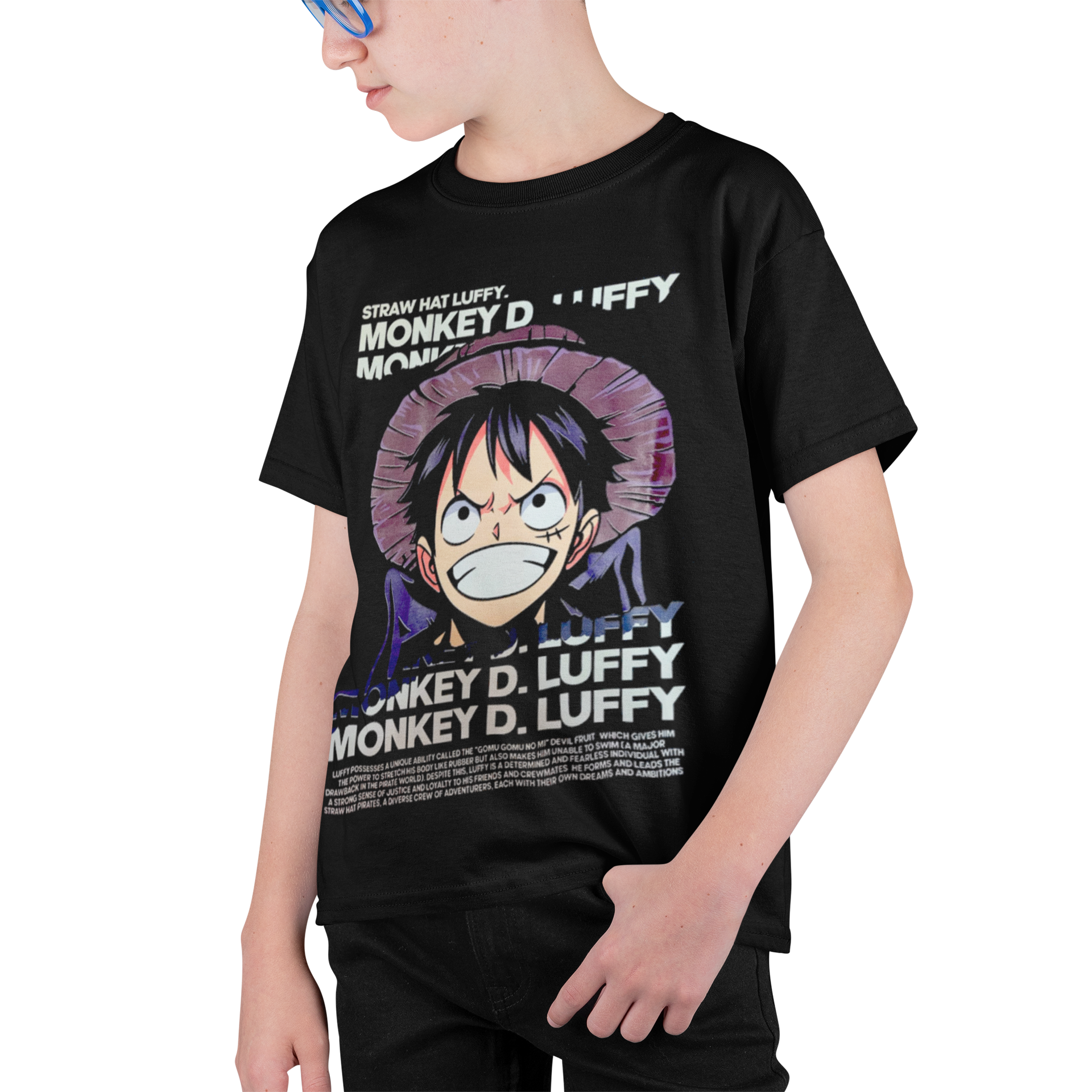 polera one piece luffy