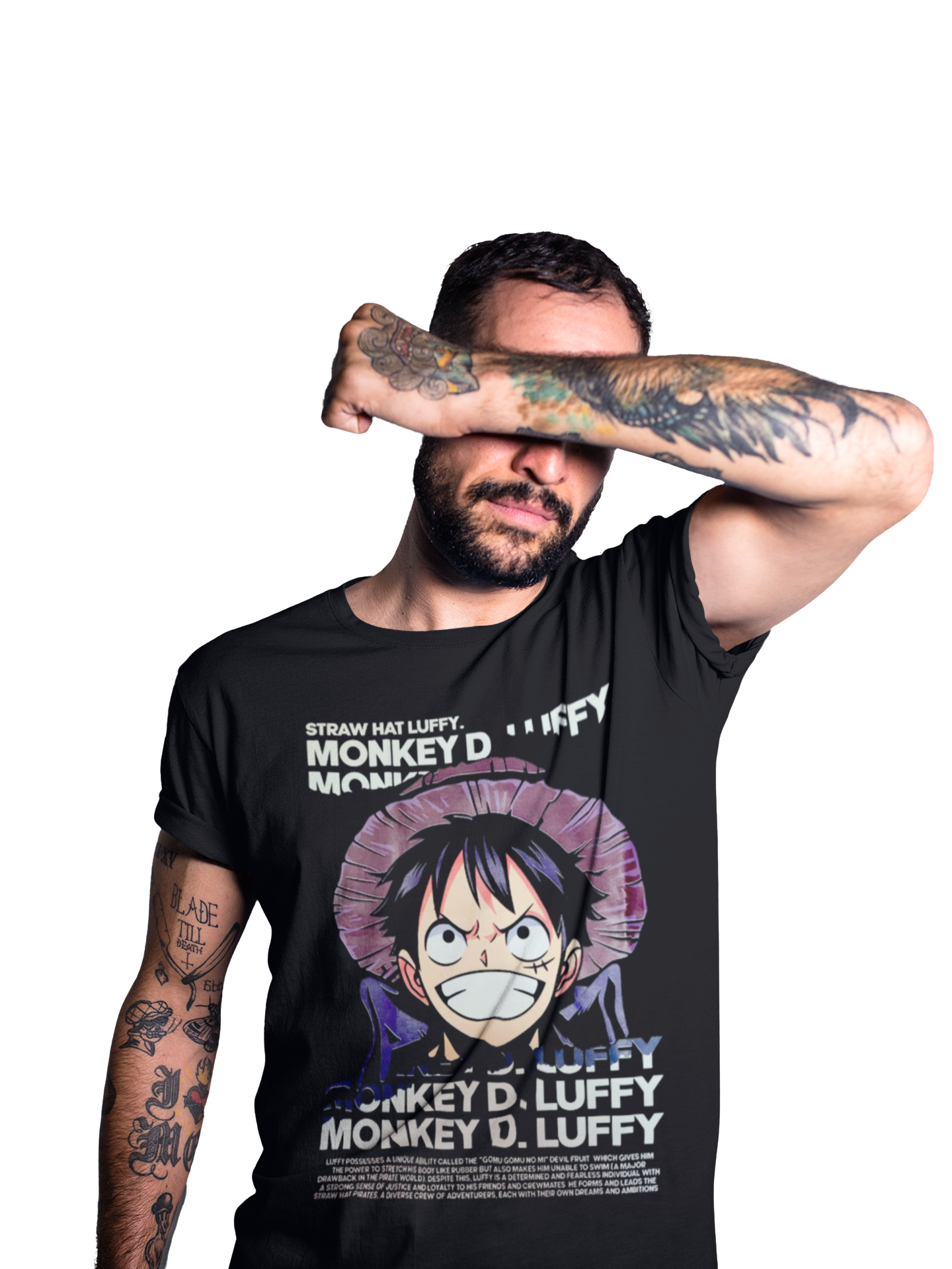 polera one piece luffy