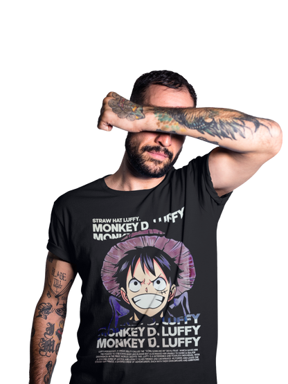 polera one piece luffy