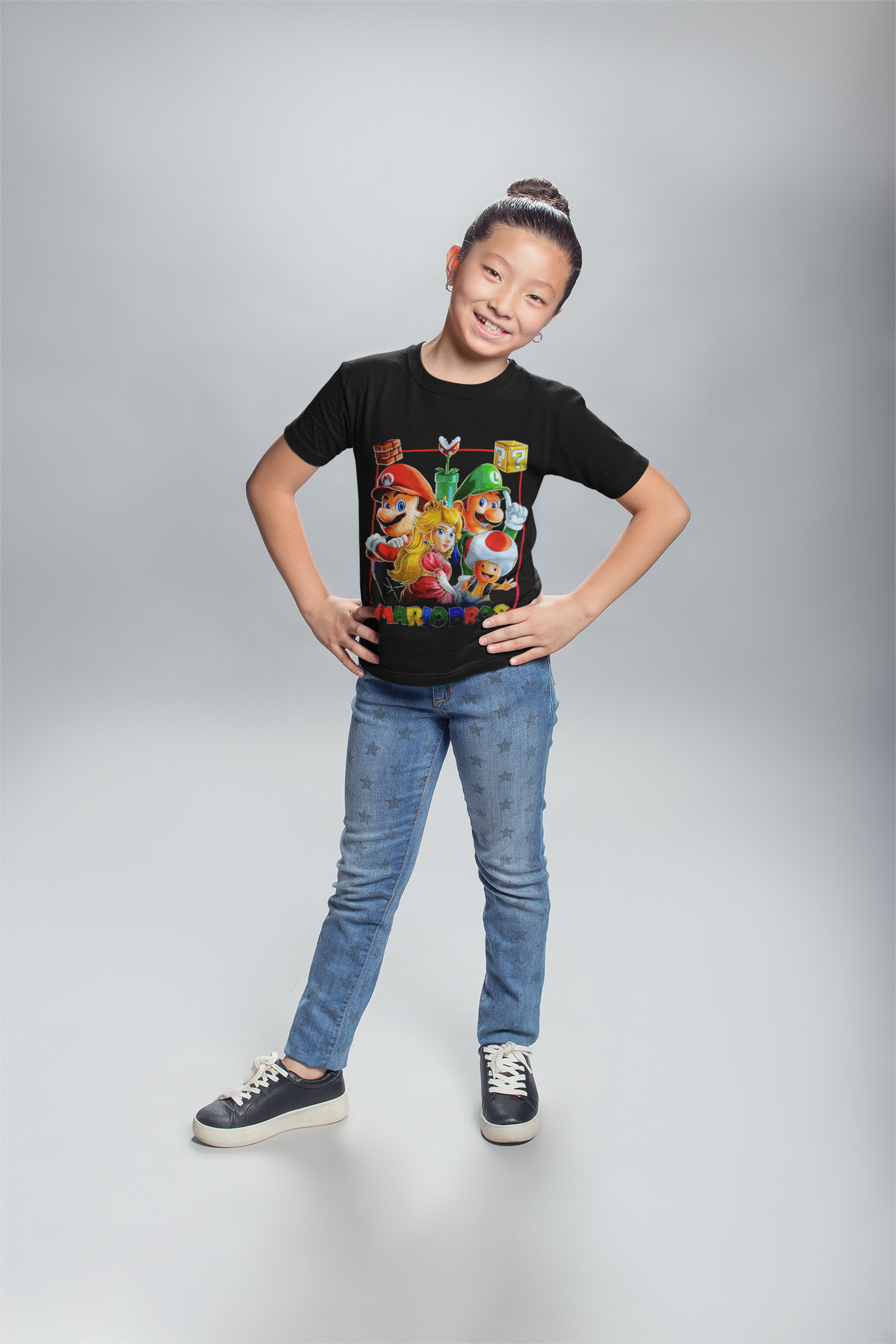 polera mario bros & bowser