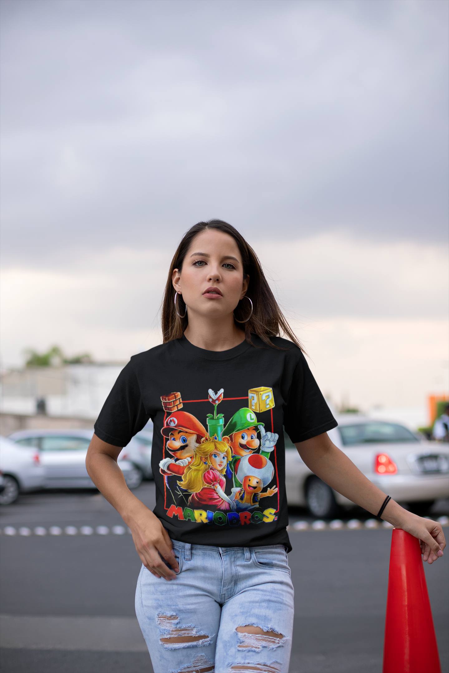 polera mario bros & bowser