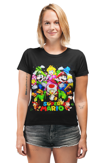 polera mario bros princesa