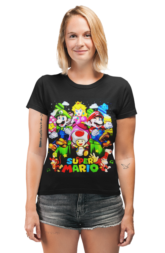 polera mario bros princesa