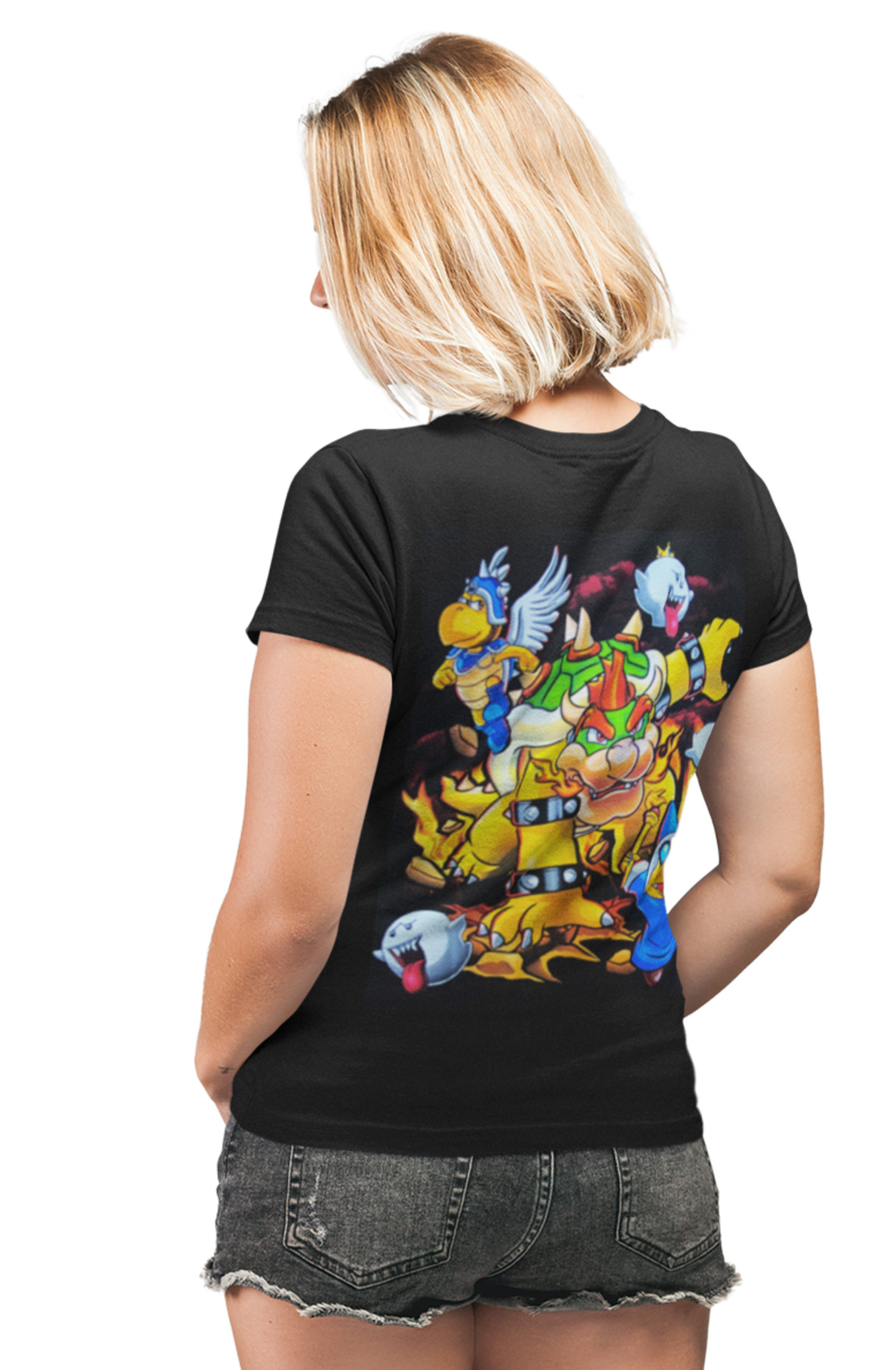 polera mario bros princesa