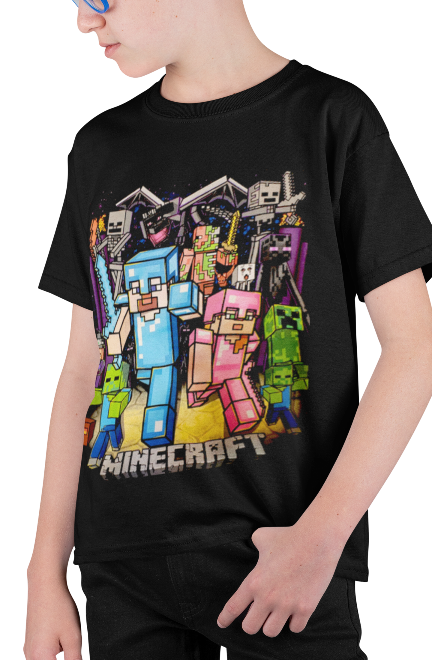 Polera Minecraft 3