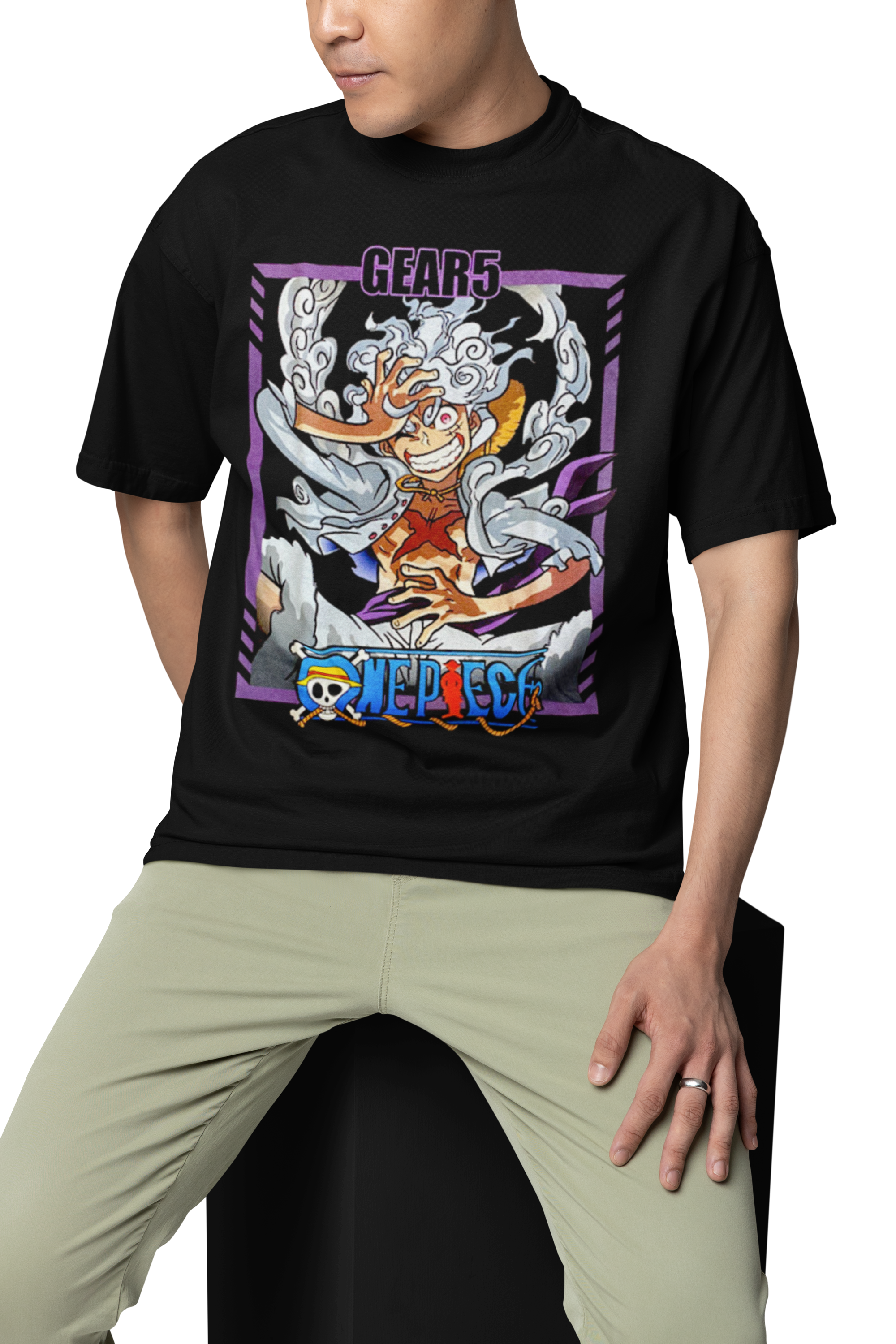 Polera Gear 5 luffy evolucion
