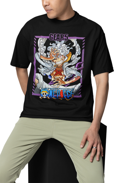Polera Gear 5 luffy evolucion