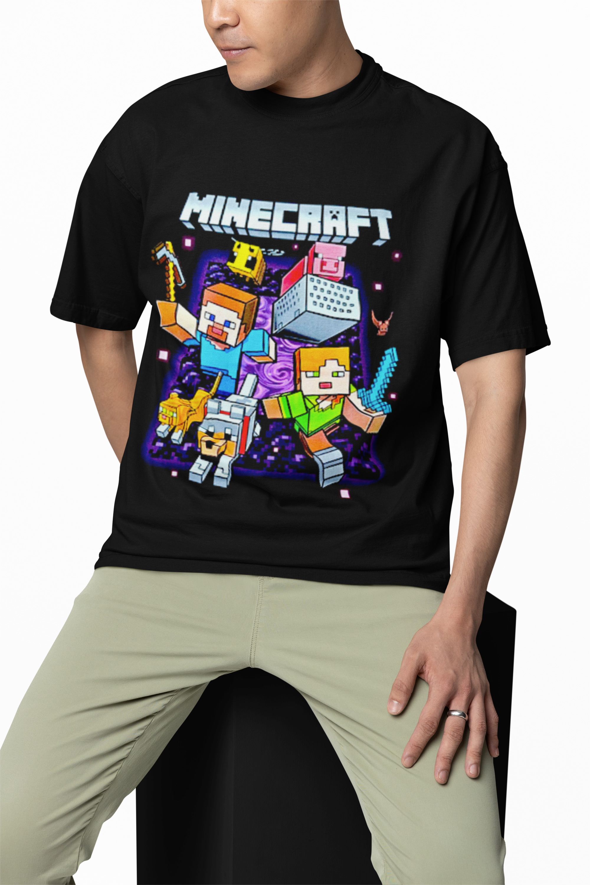 Polera Minecraft 6