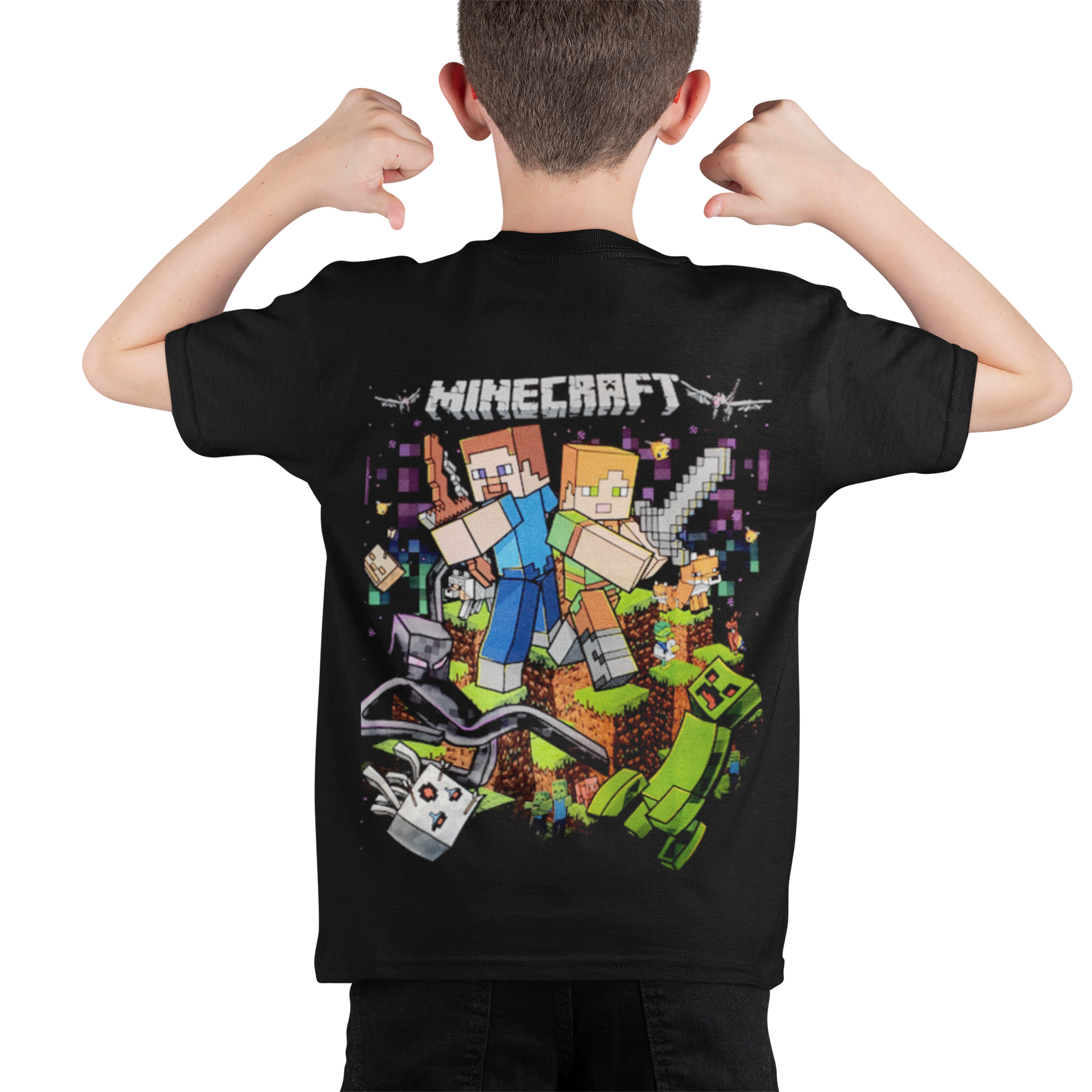 Polera Minecraft 3
