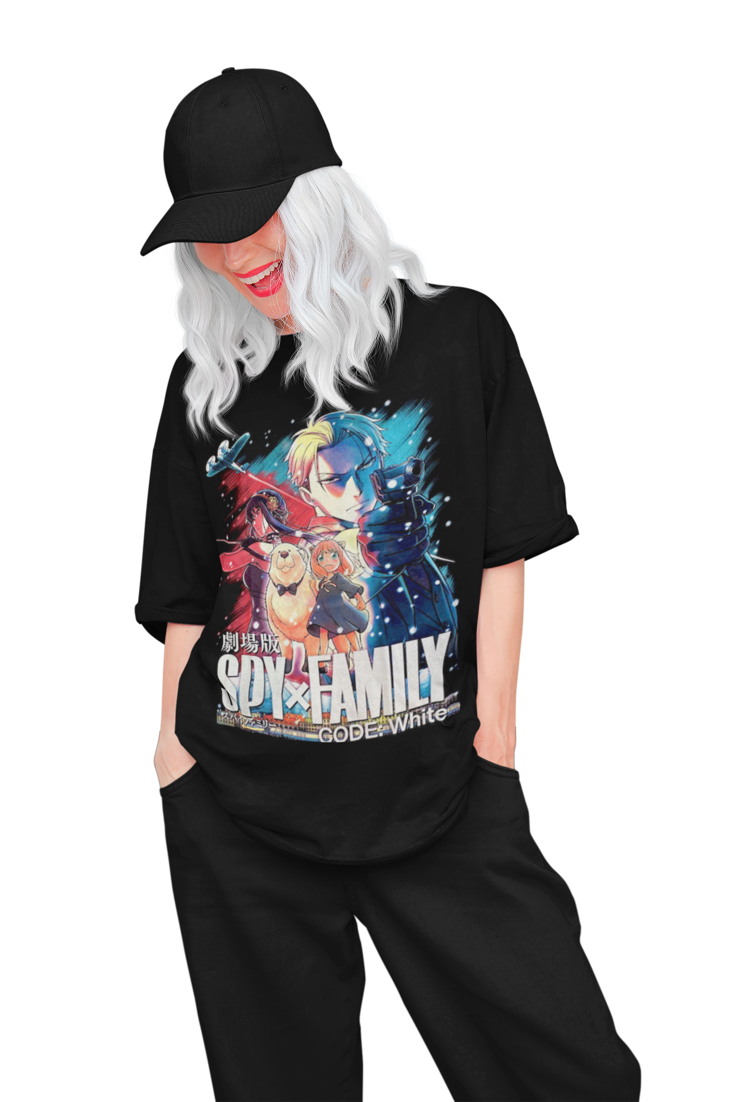 Polera de Spy X Family White Code