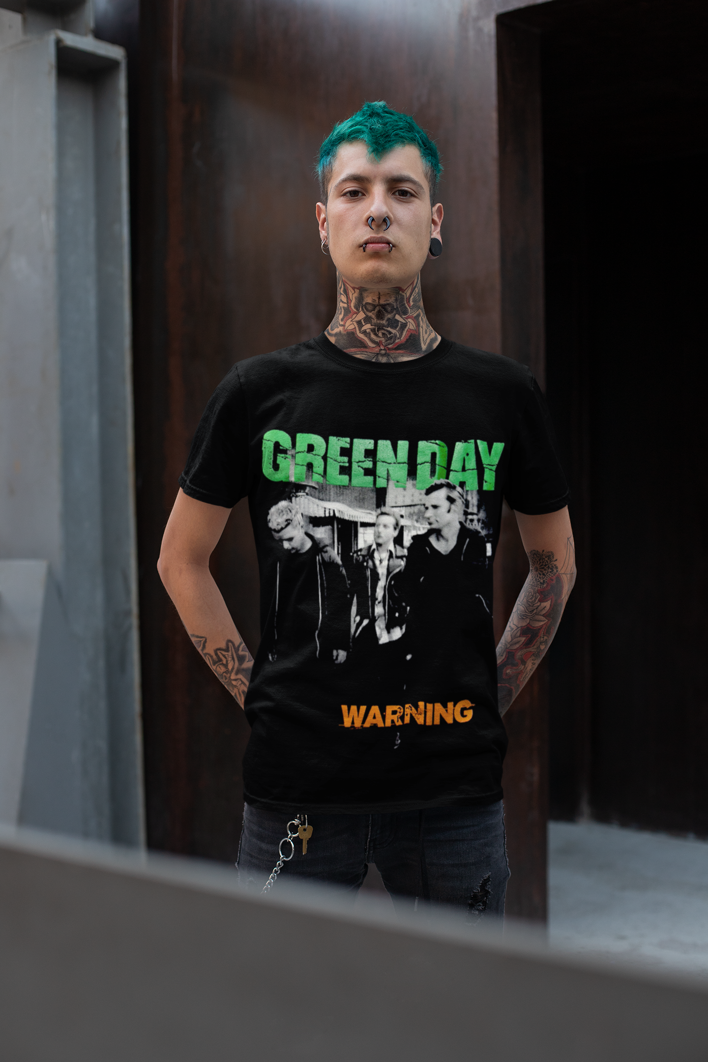 Polera Warning Green Day