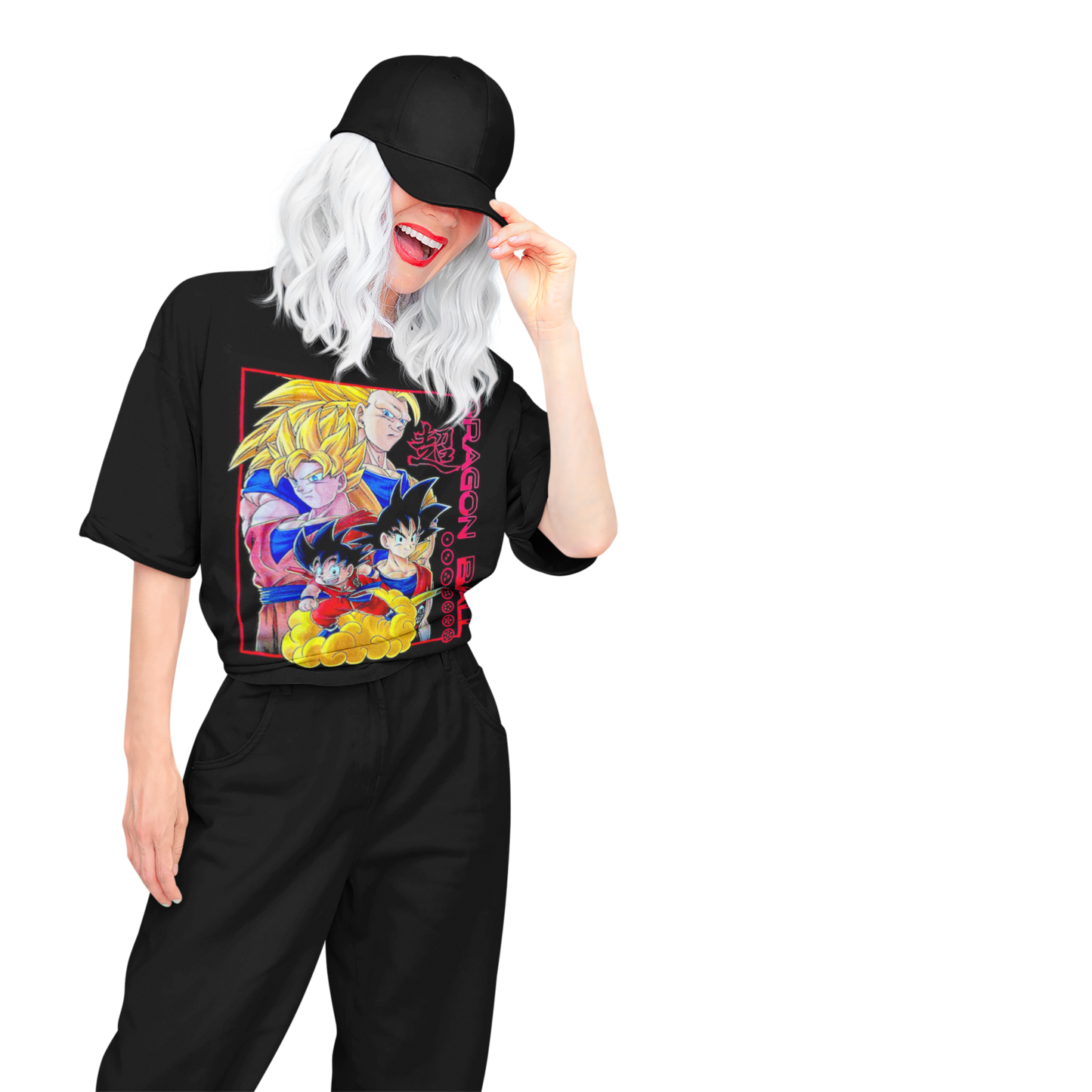 Polera Goku Fases