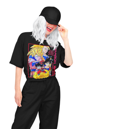 Polera Goku Fases