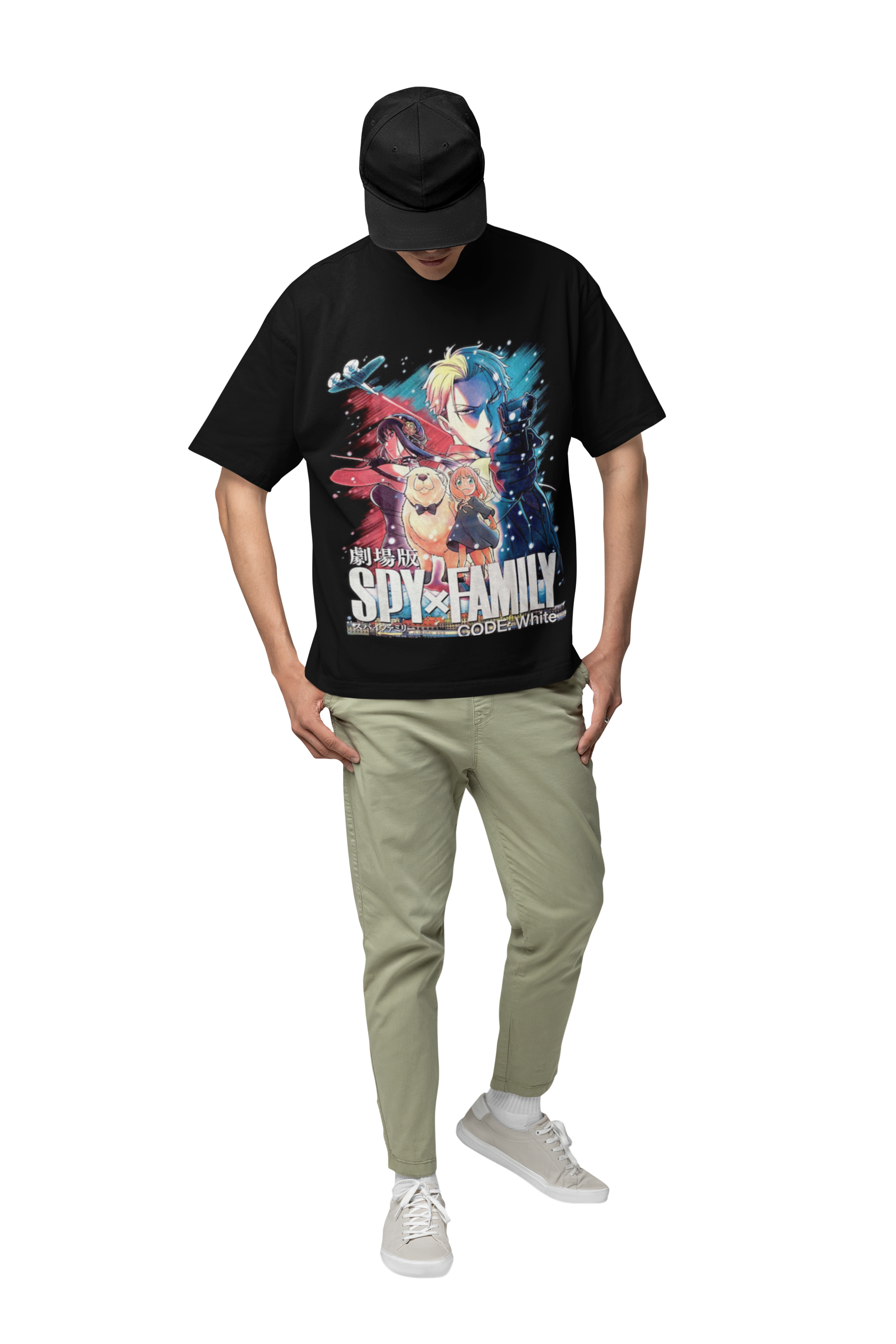 Polera de Spy X Family White Code