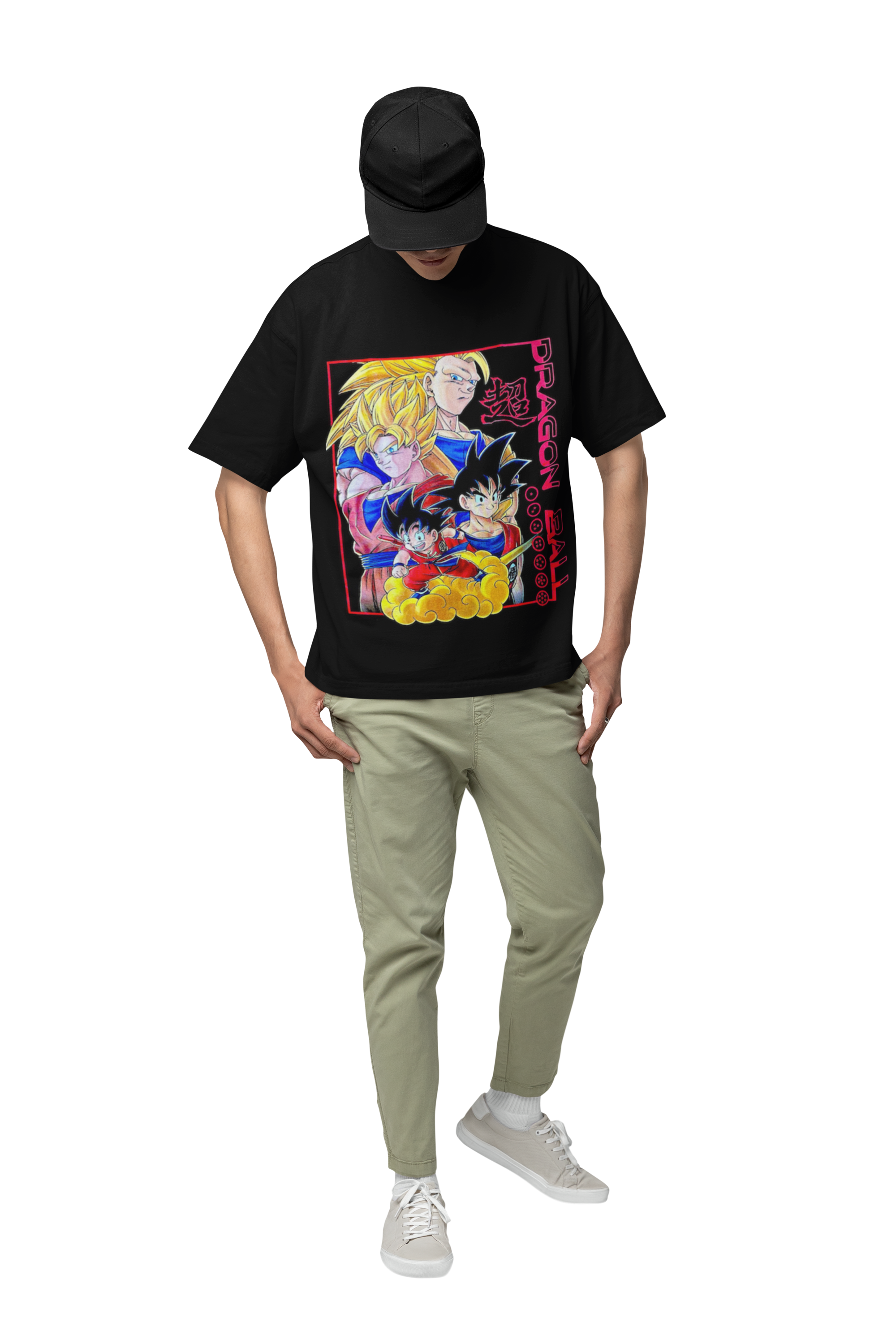 Polera Goku Fases