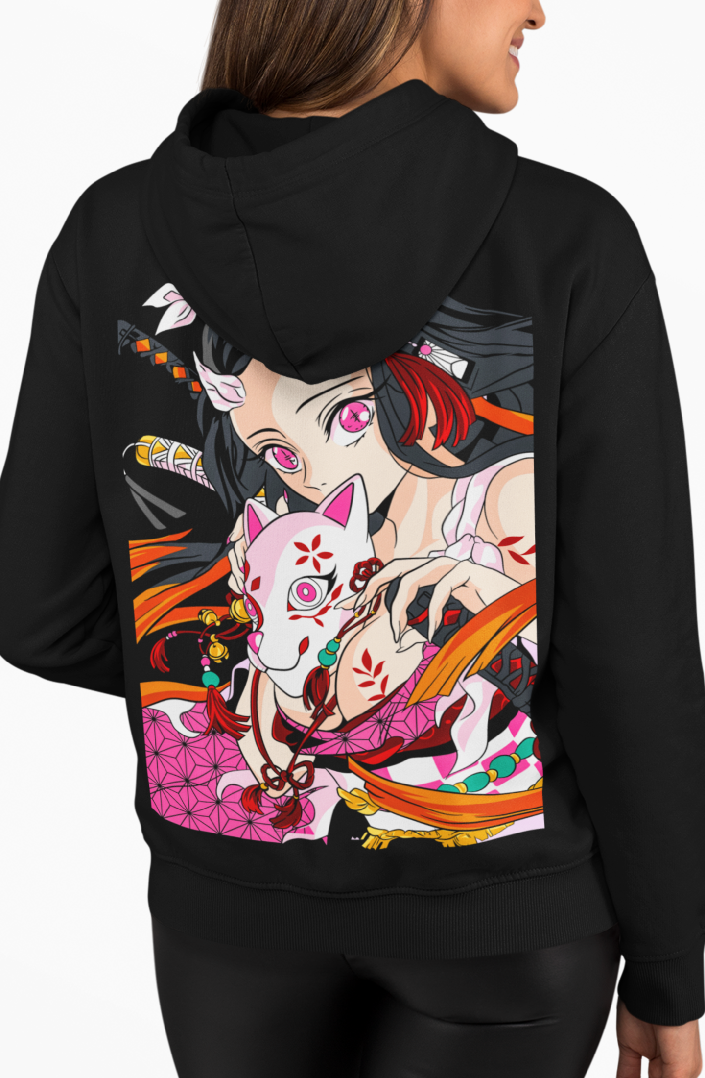 poleron demon slayer nezuko black