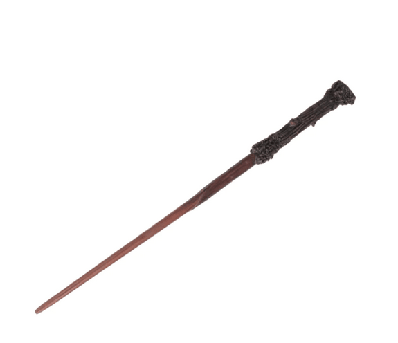 Varita de Harry Potter 42 cm + ticket de plataforma 9 3/4 y guia de hechizos