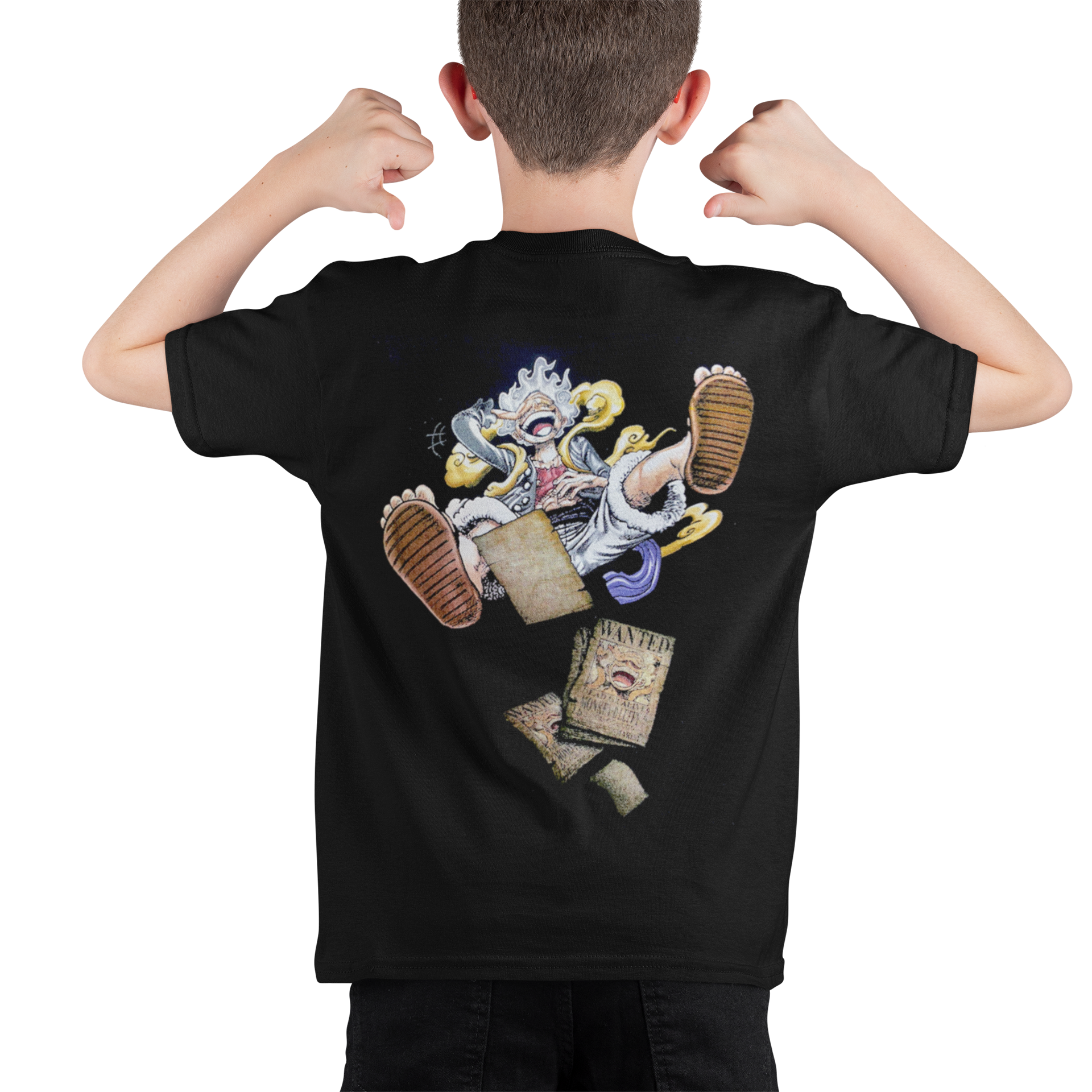 polera one piece ¡luffy se busca!