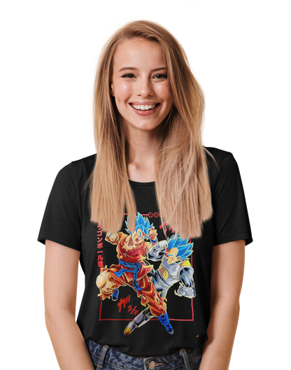 Polera Dragon Ball Goku Vegeta