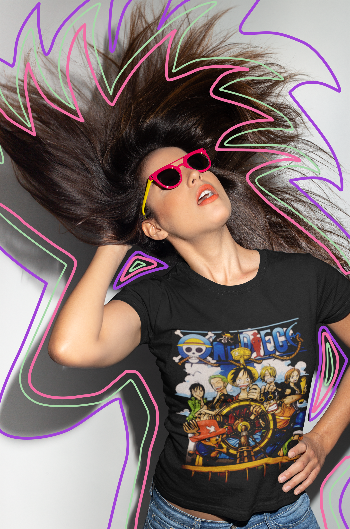 Polera one piece tripulacion