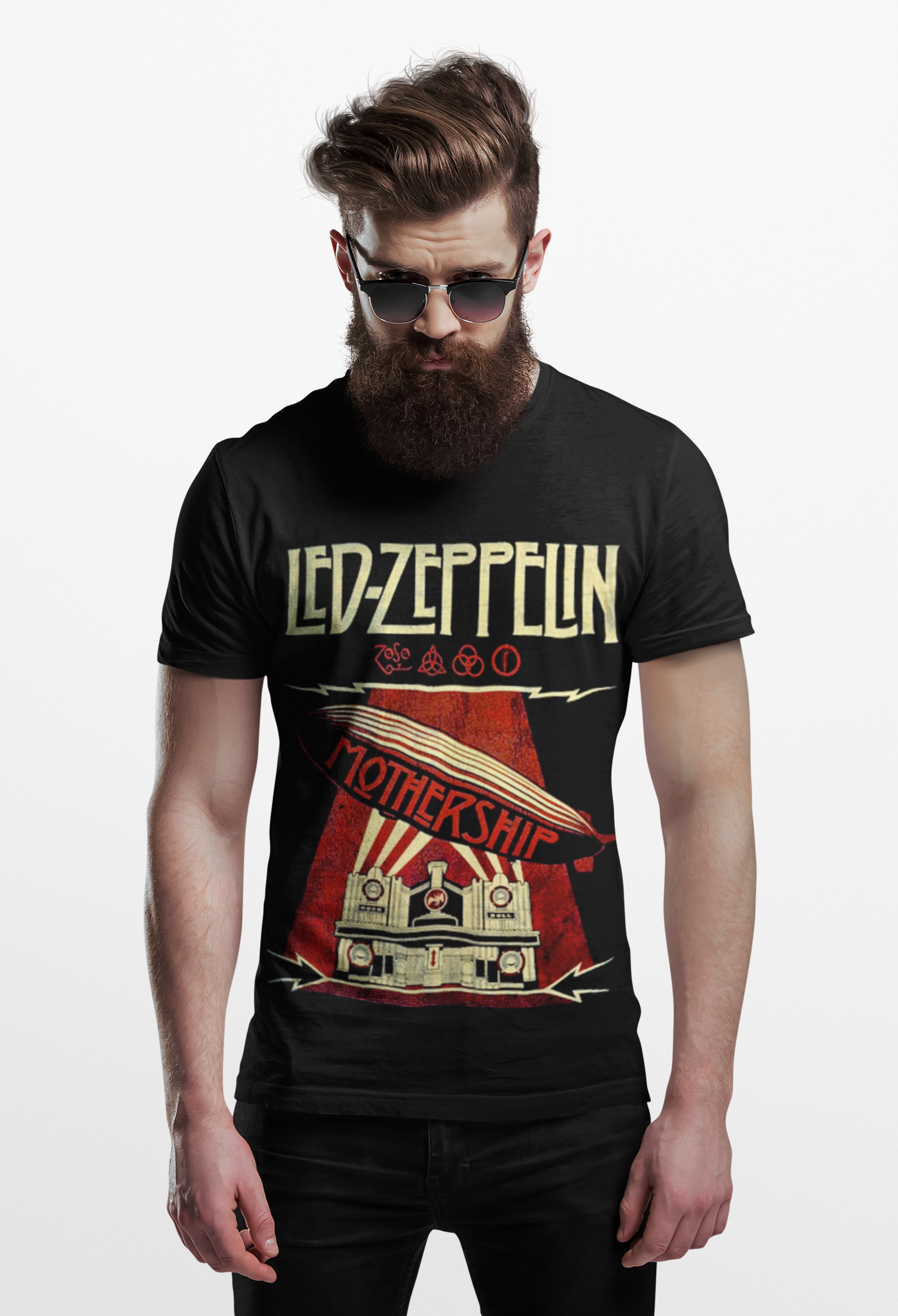 Polera Led Zeppeling Mothership