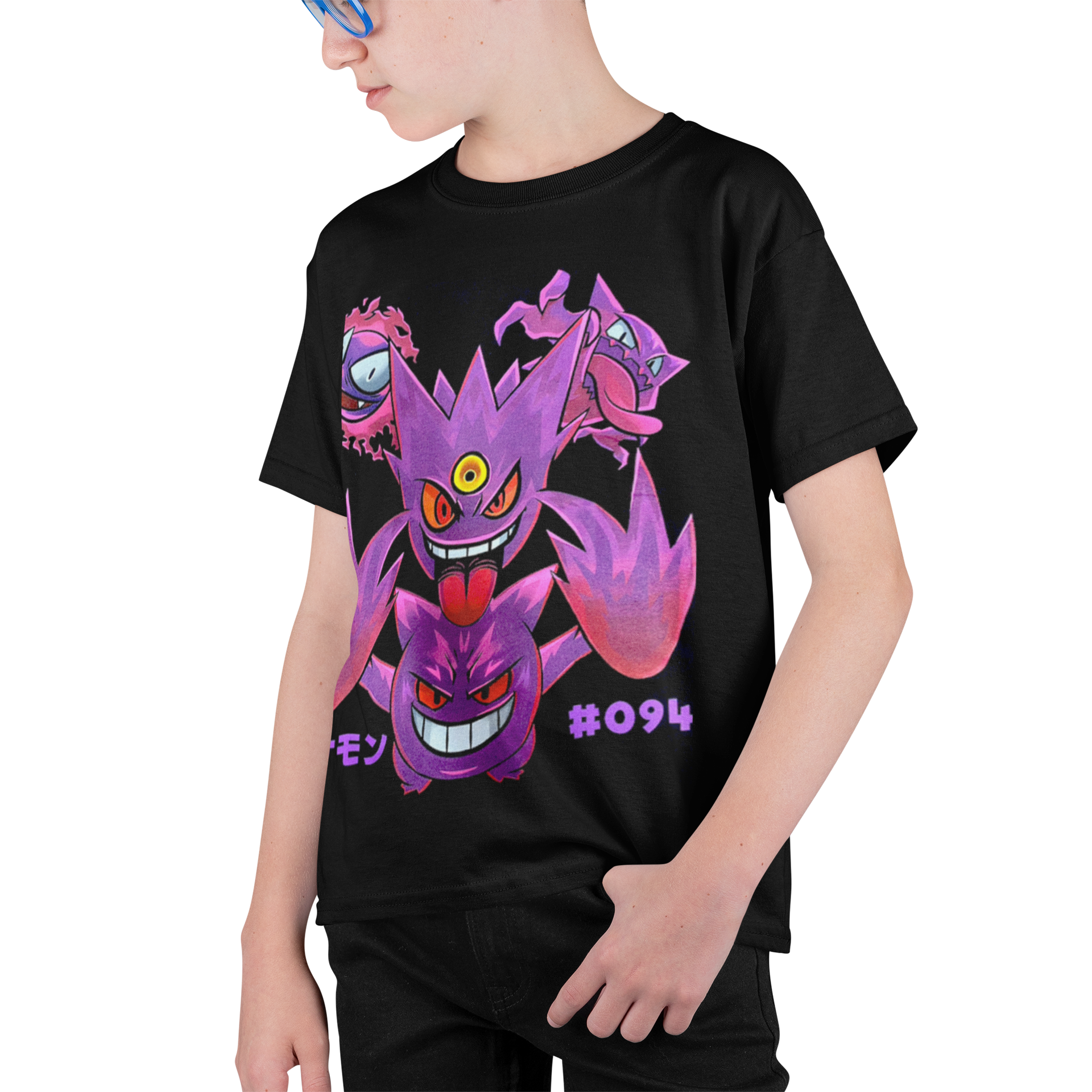 polera pokemon gengar evolucion