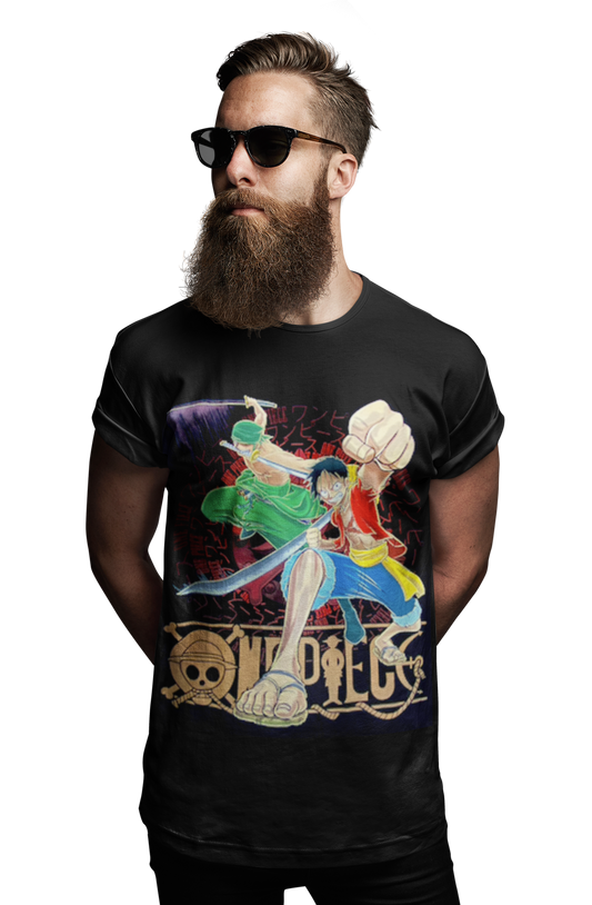 polera luffy & zoro