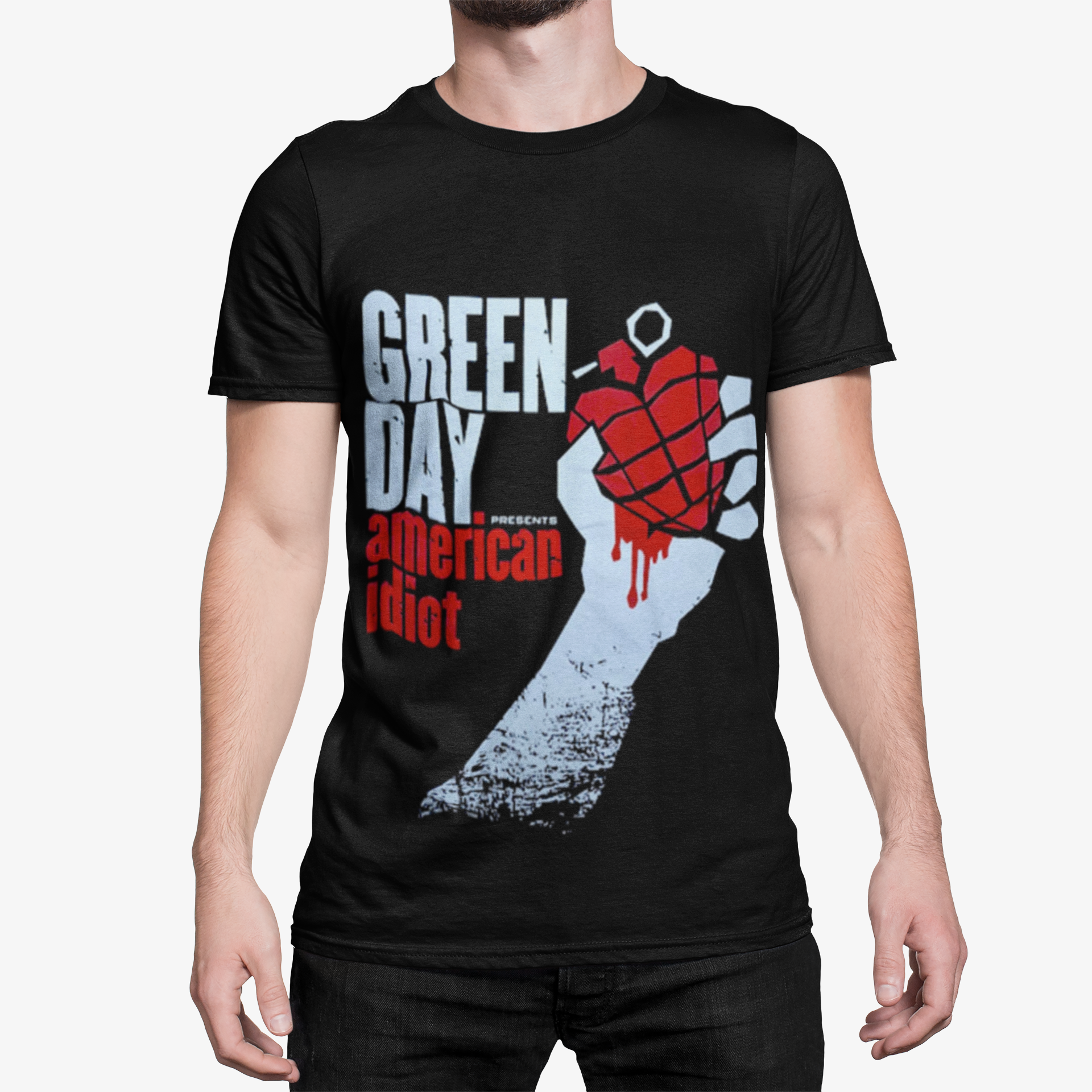 Polera Green Day American Idiot
