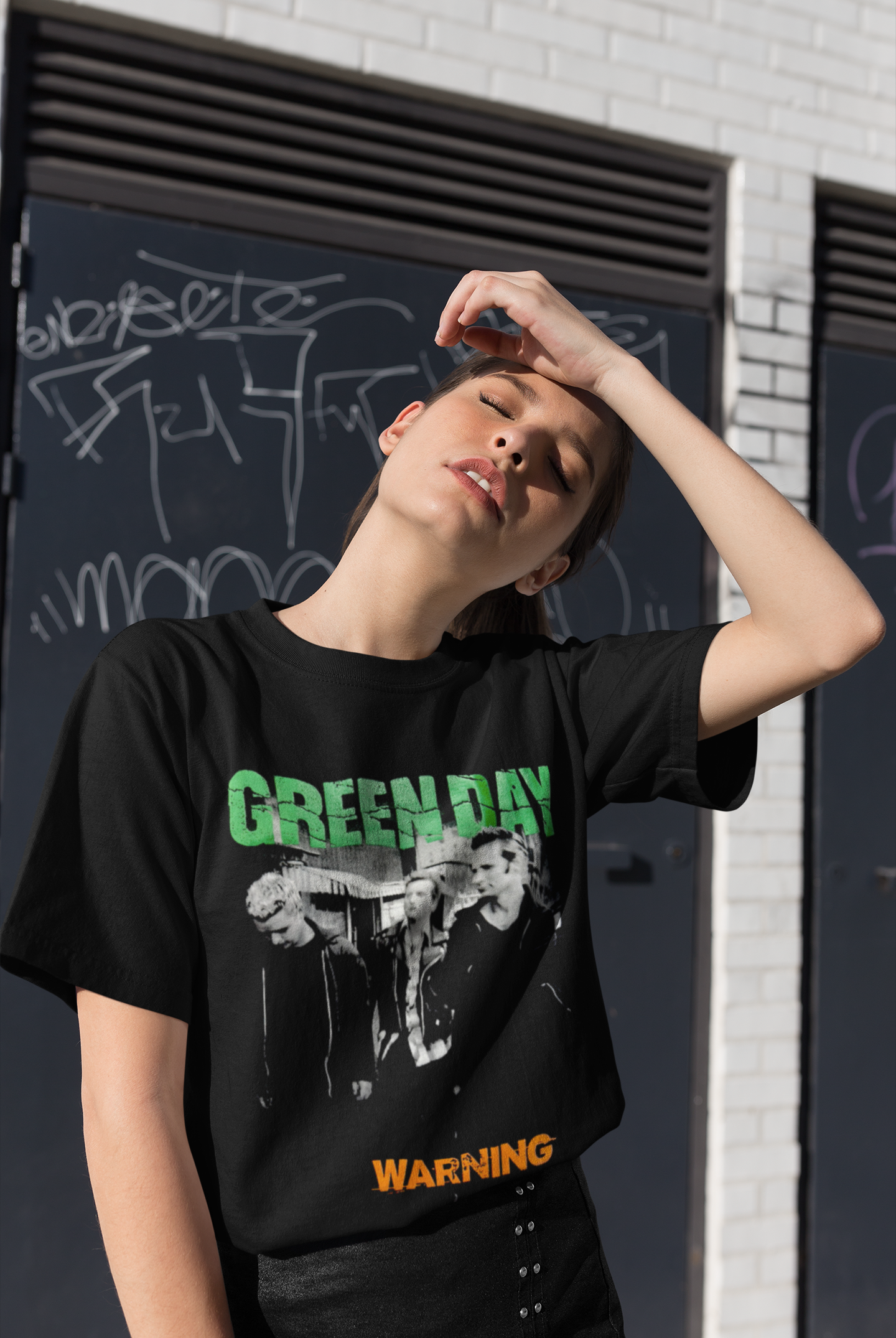 Polera Warning Green Day