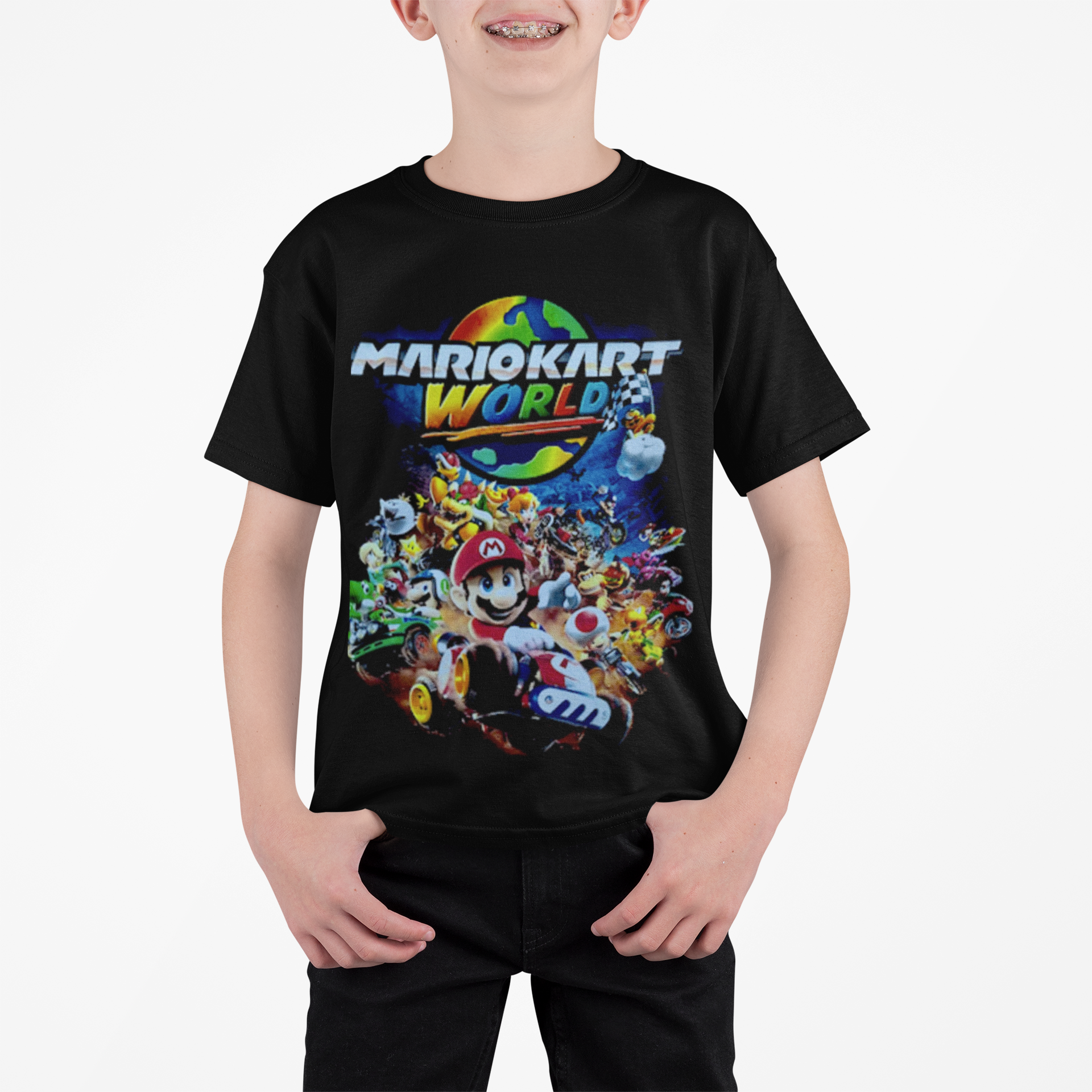 Polera Mario Kart World