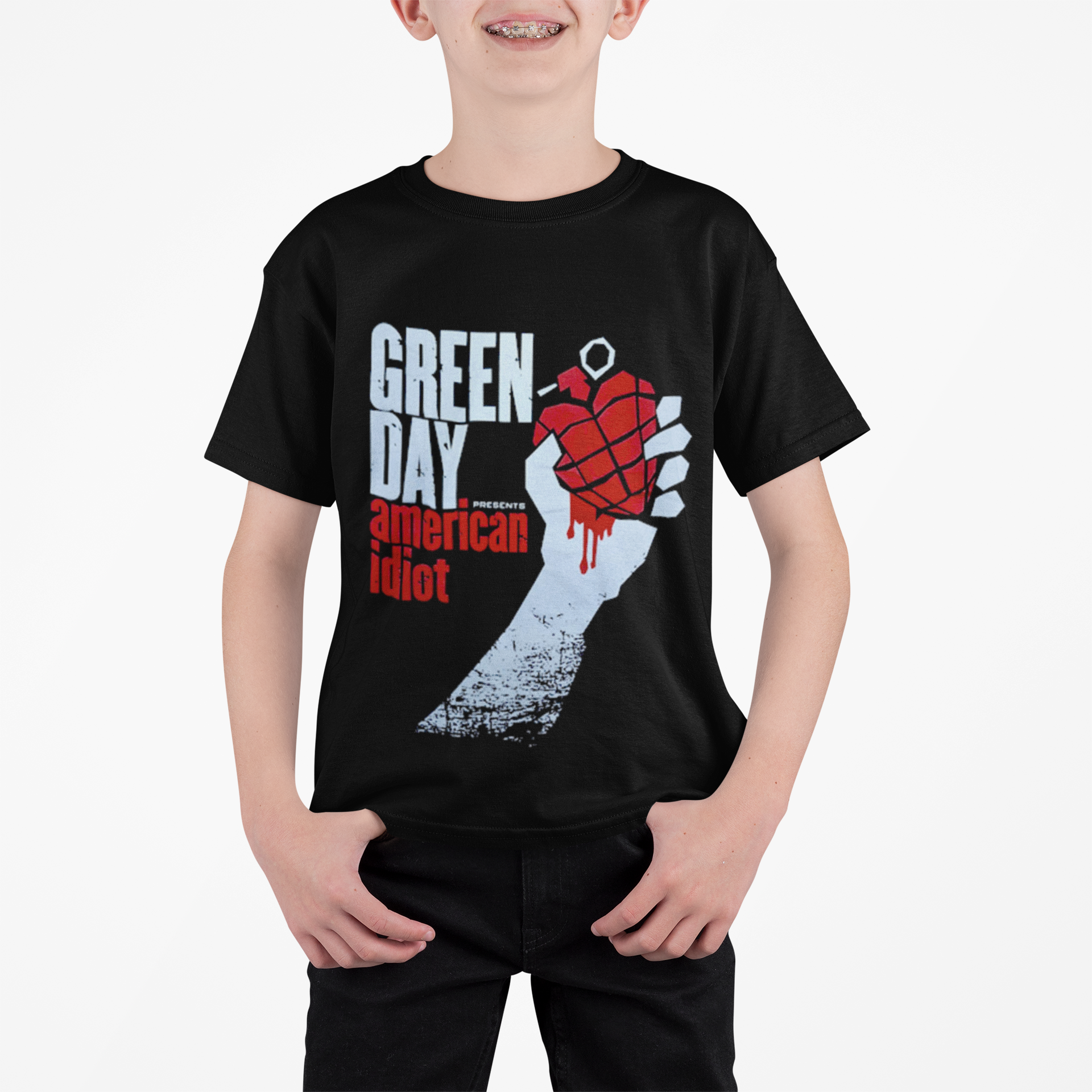 Polera Green Day American Idiot