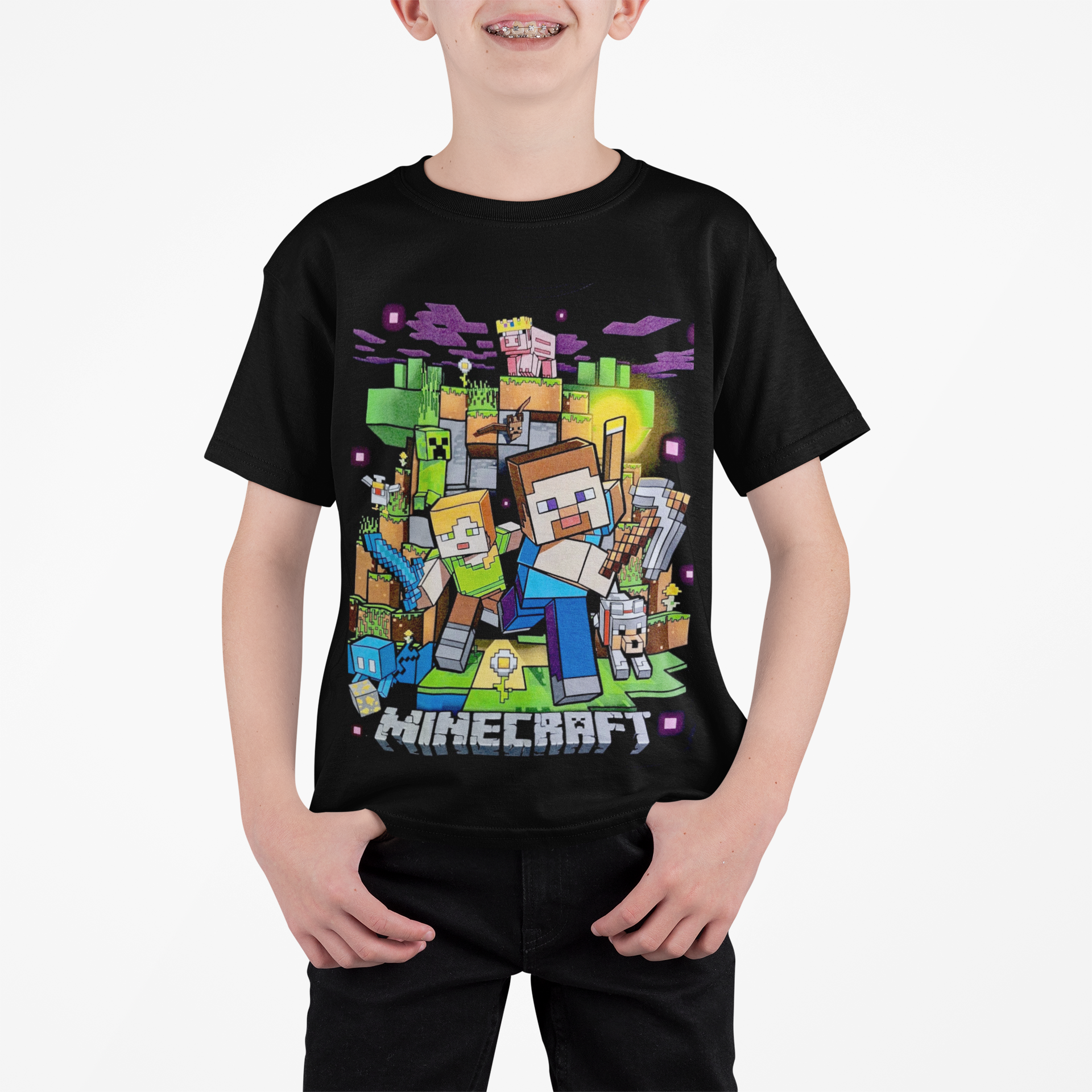 Polera Minecraft 7