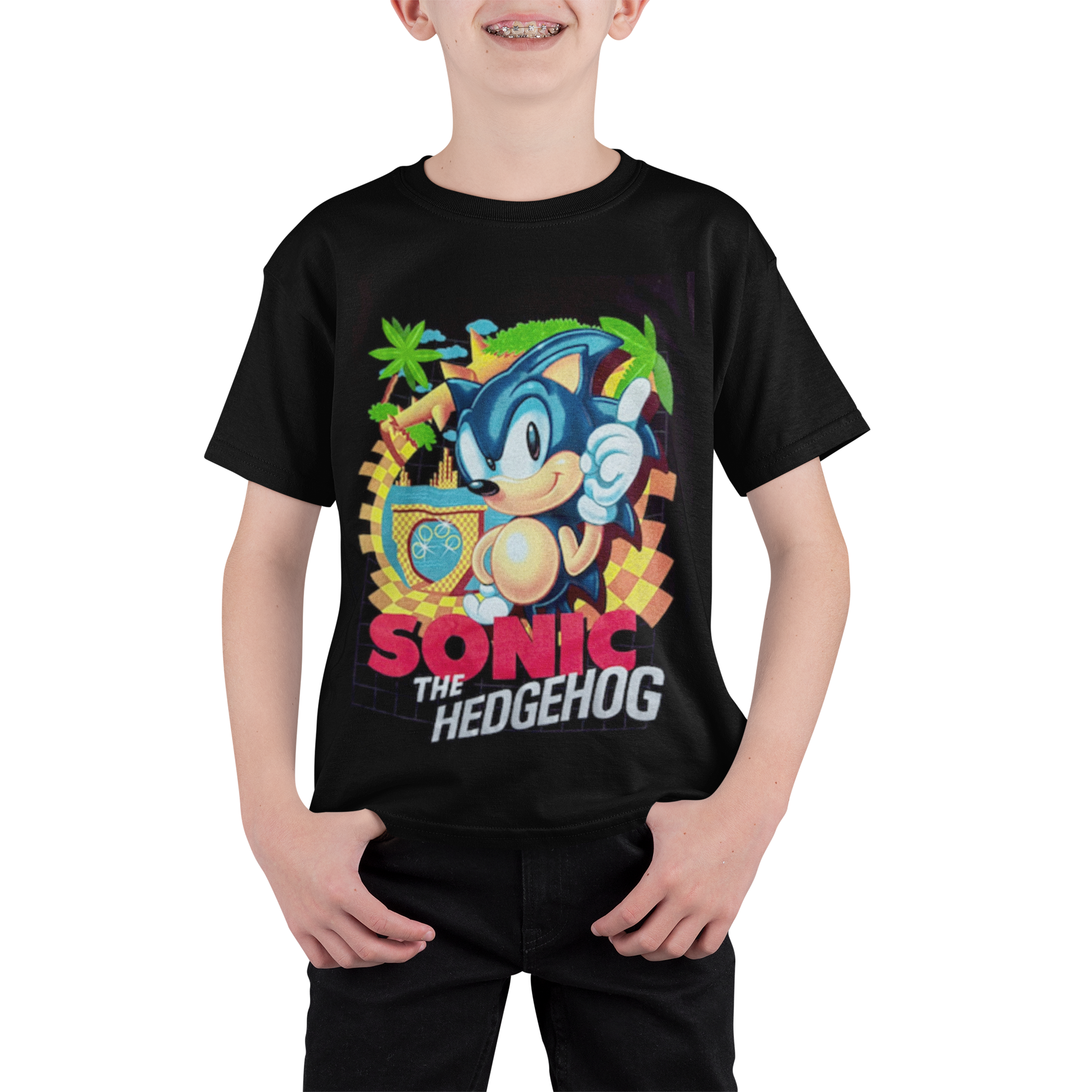 Polera Sonic the hedgehog