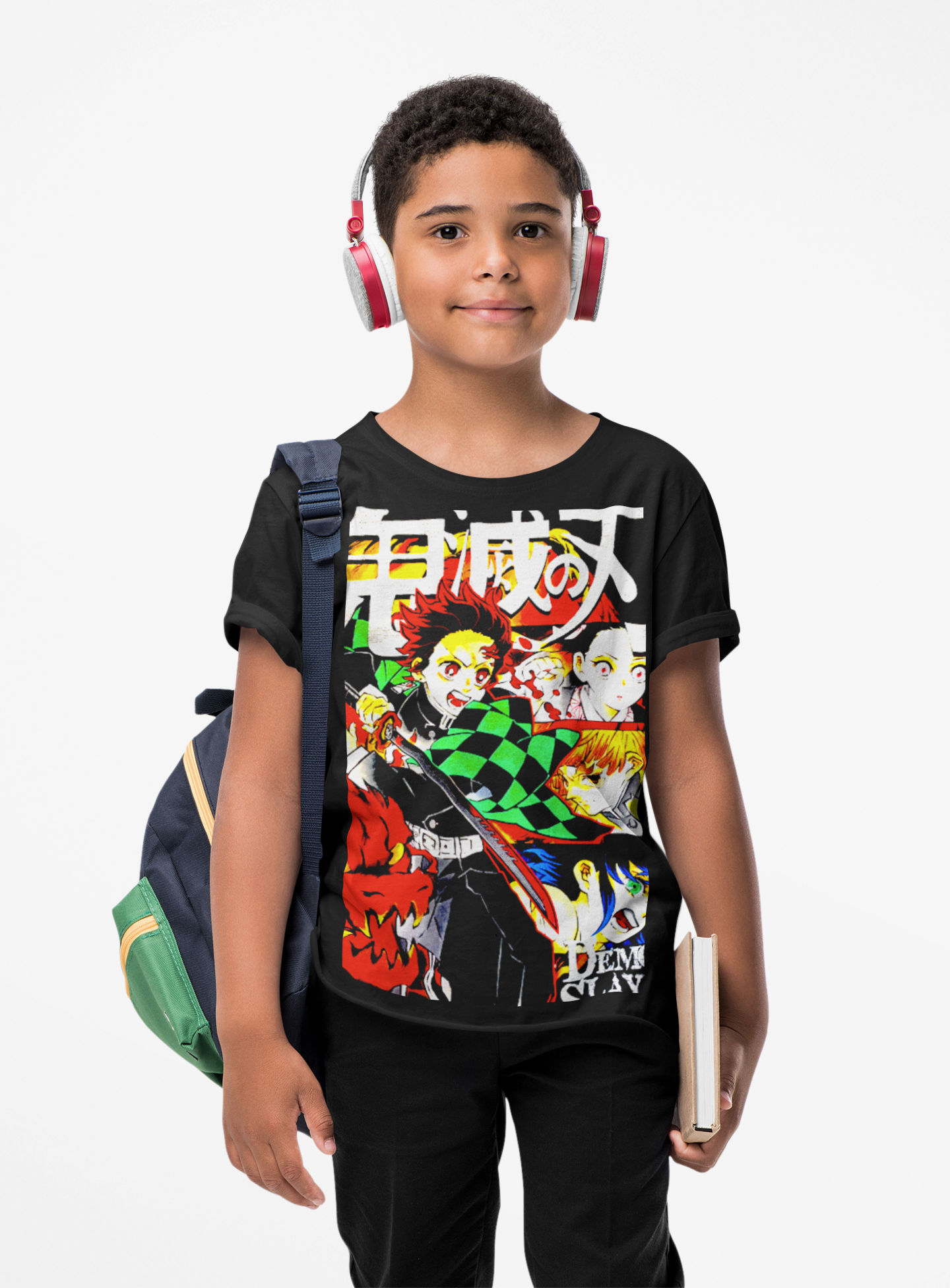 polera Kimetsu no Yaiba personajes