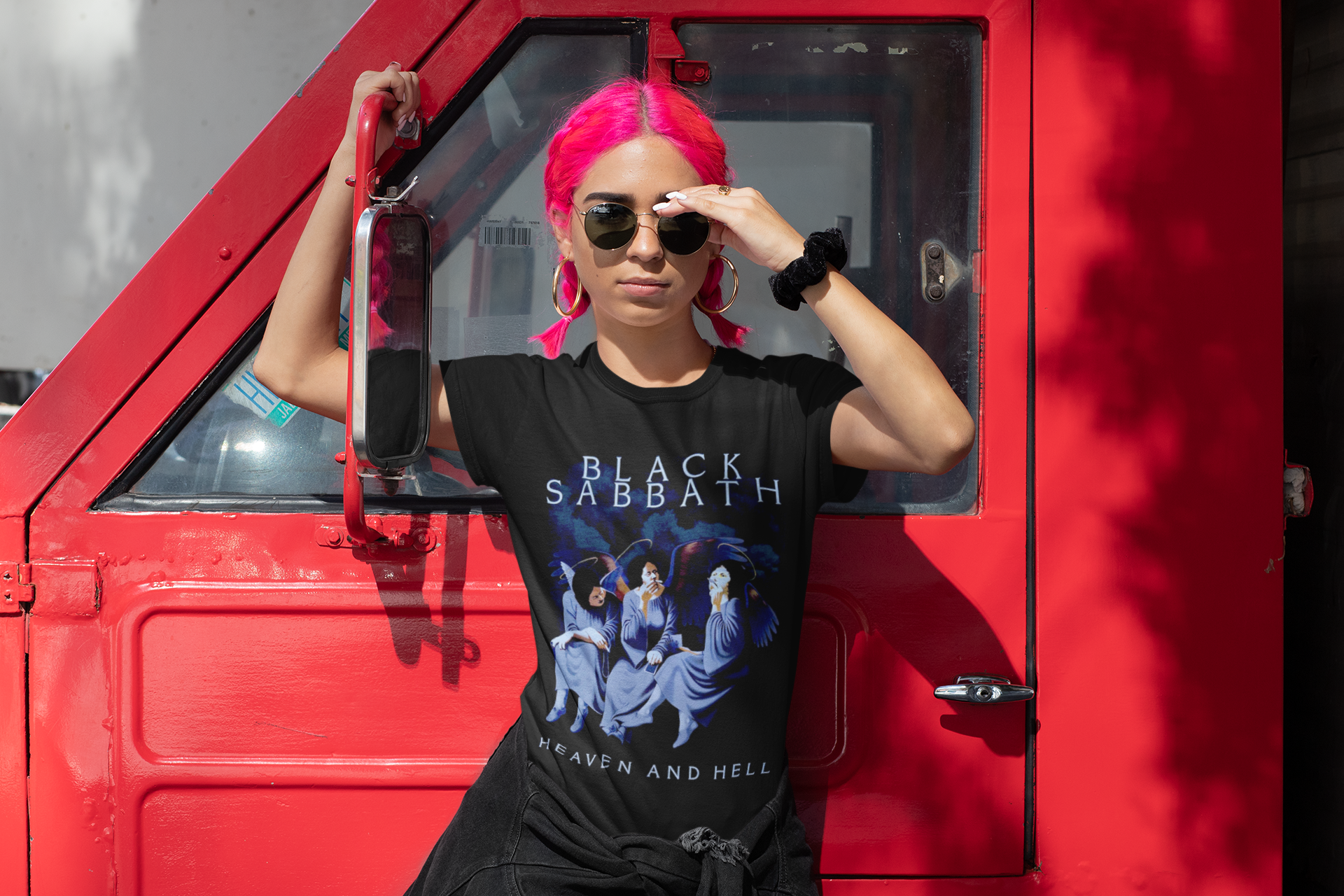 Polera Black Sabbath Heaven And Hell