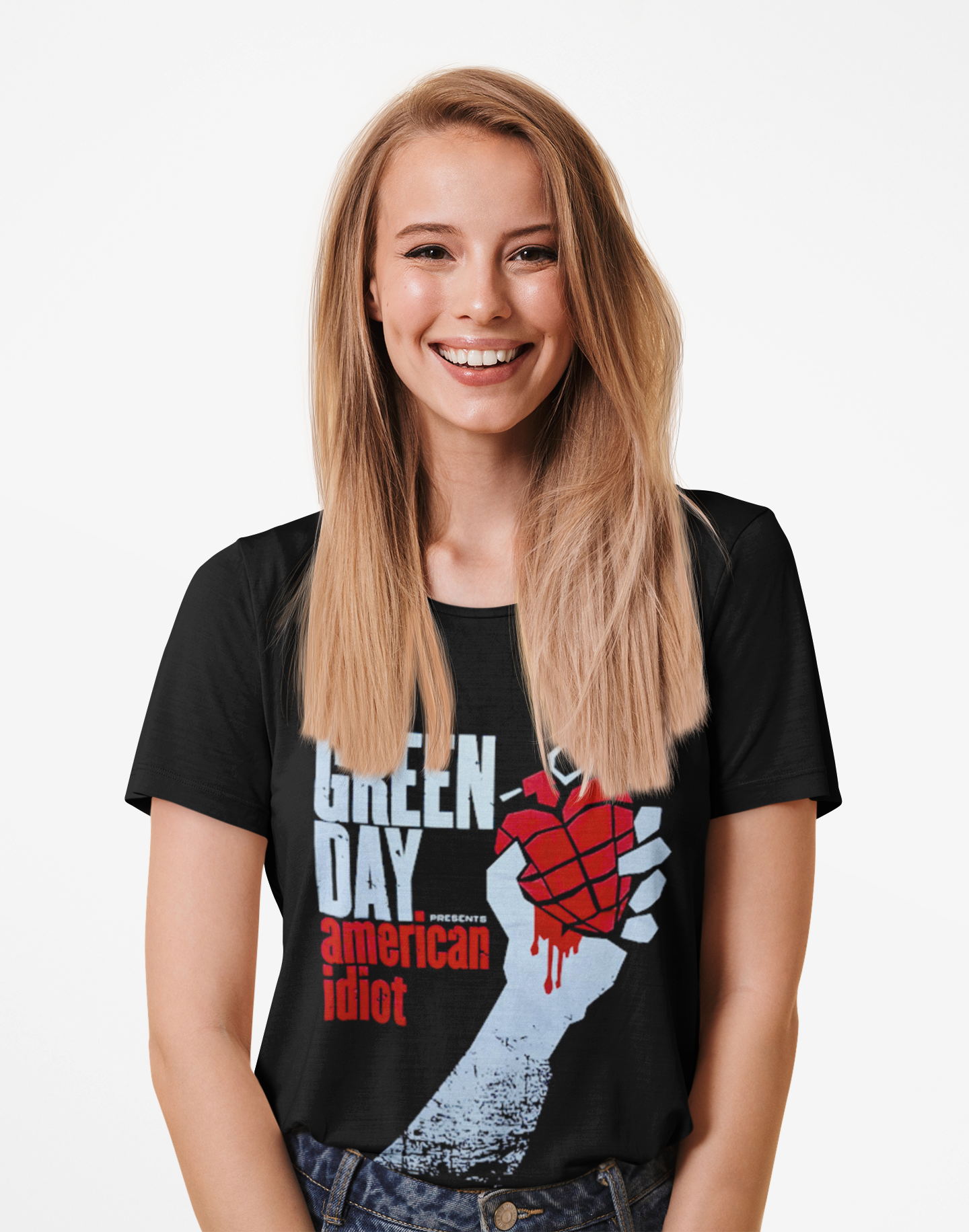 Polera Green Day American Idiot