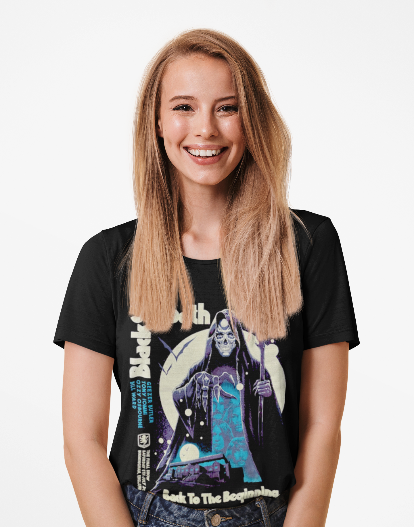 Polera Black sabbath back to the beginning