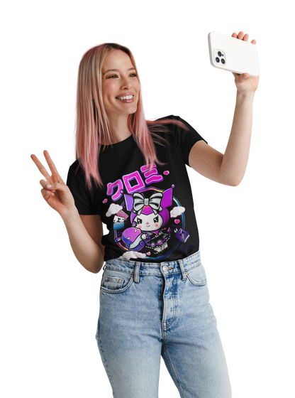 polera kuromi y sus amigos