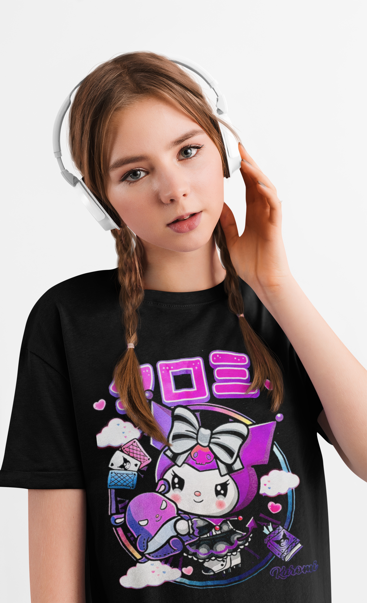 polera kuromi y sus amigos