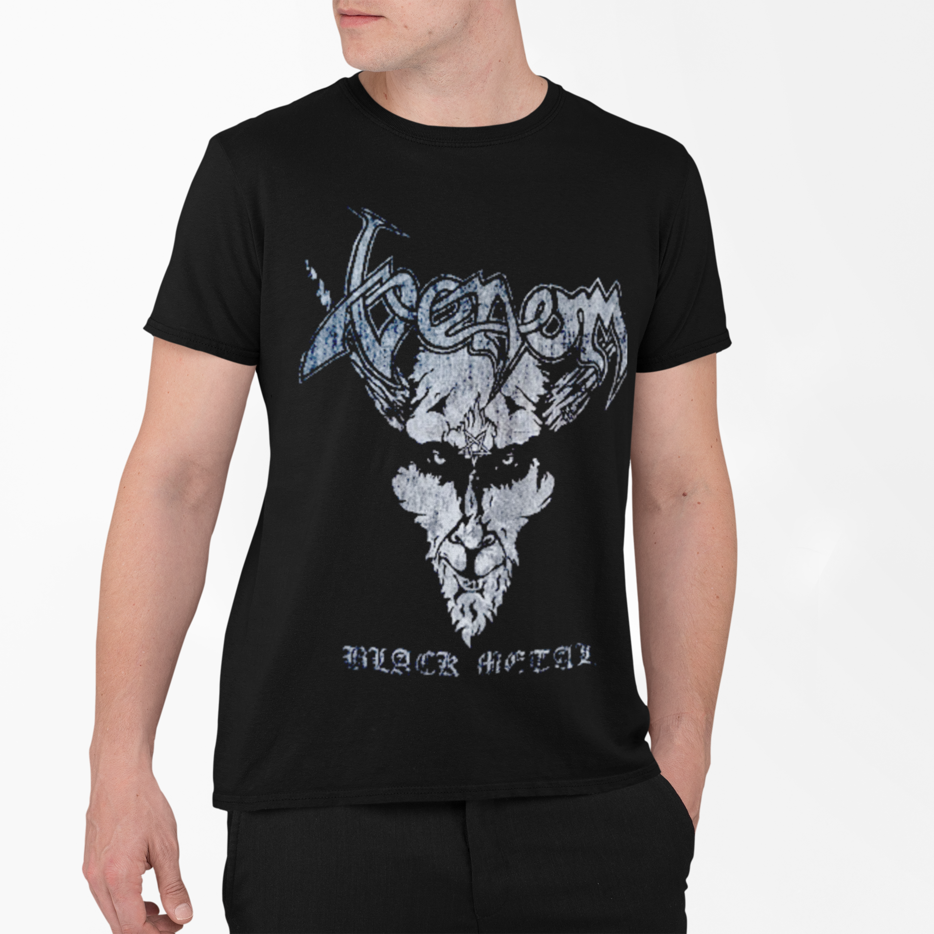 Polera de Venom Black Metal