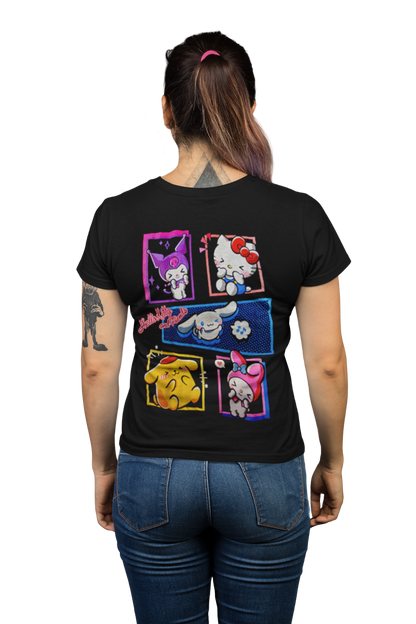 polera kuromi y sus amigos